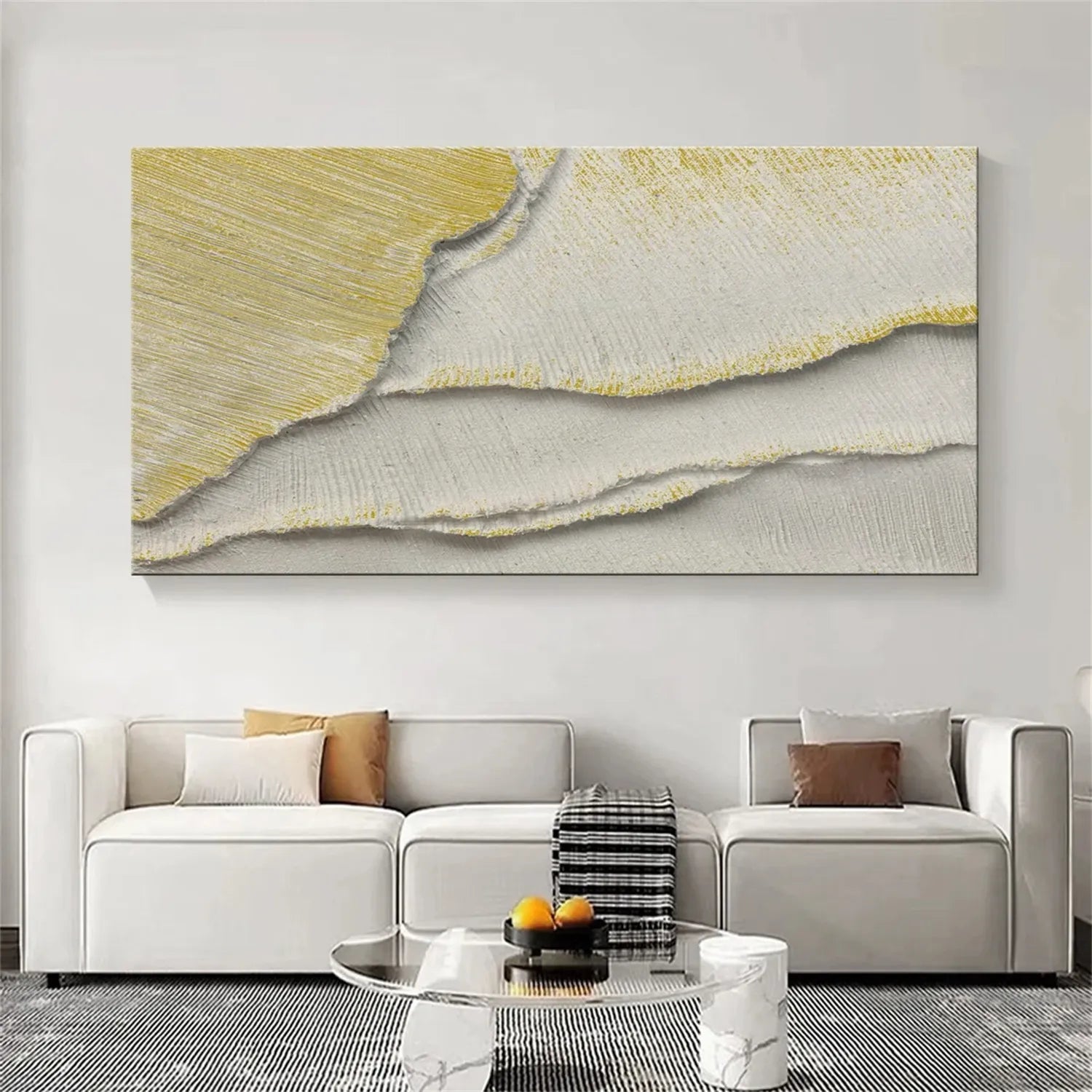 Plaster Art Minimalist Textured Painting #MM299