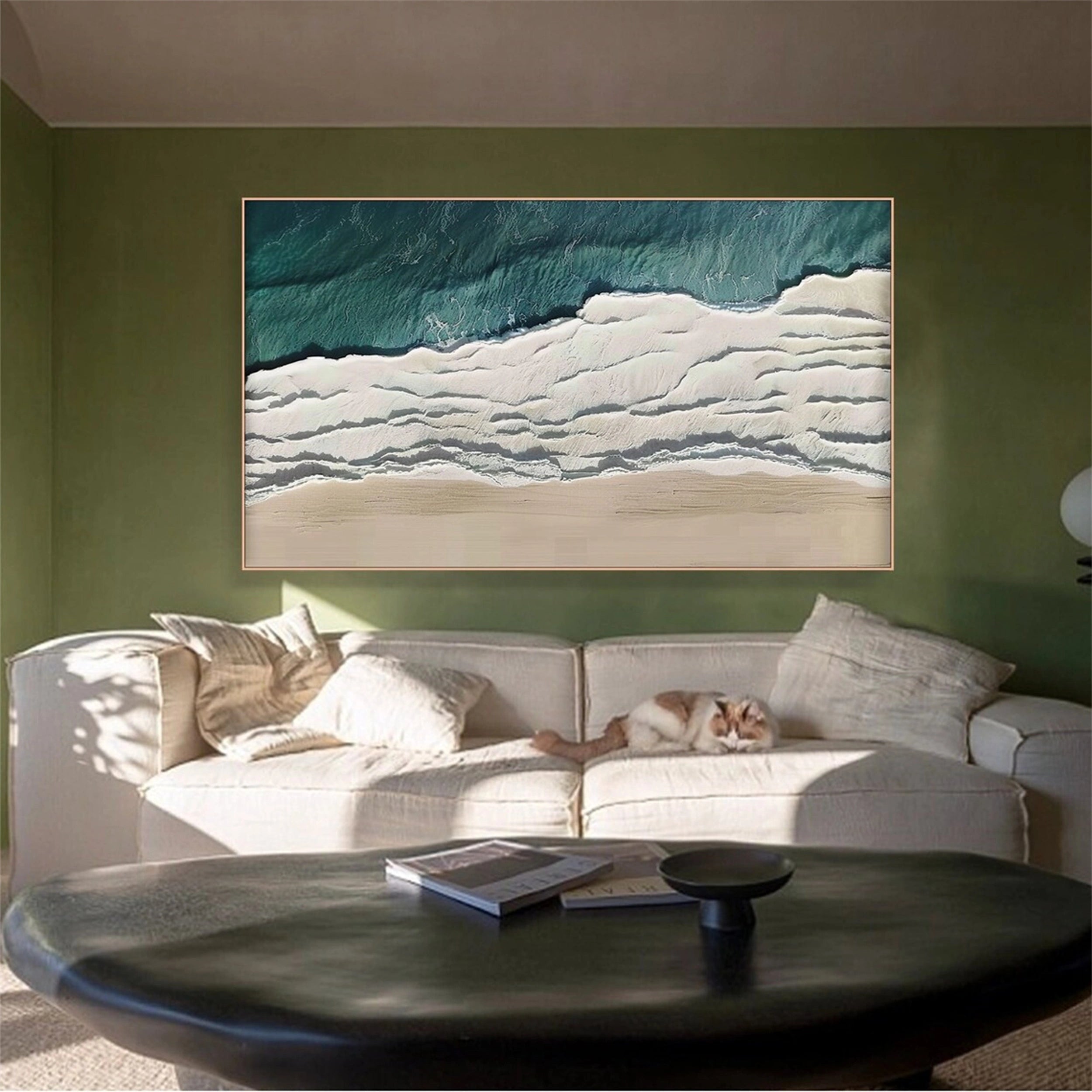 Ocean And Sky Painting #OS 066