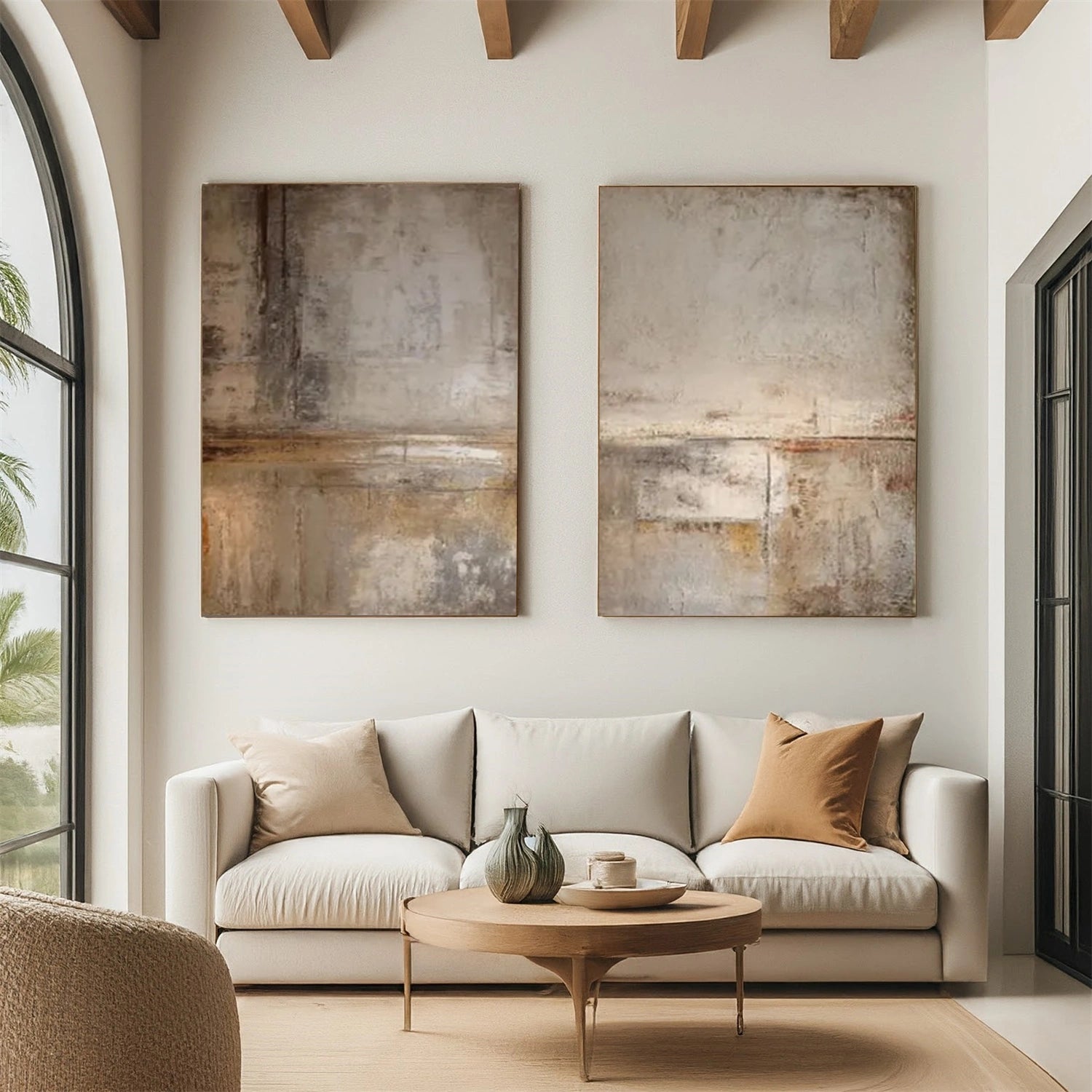 Wabi Sabi Set of 2 Wall Art #WS381