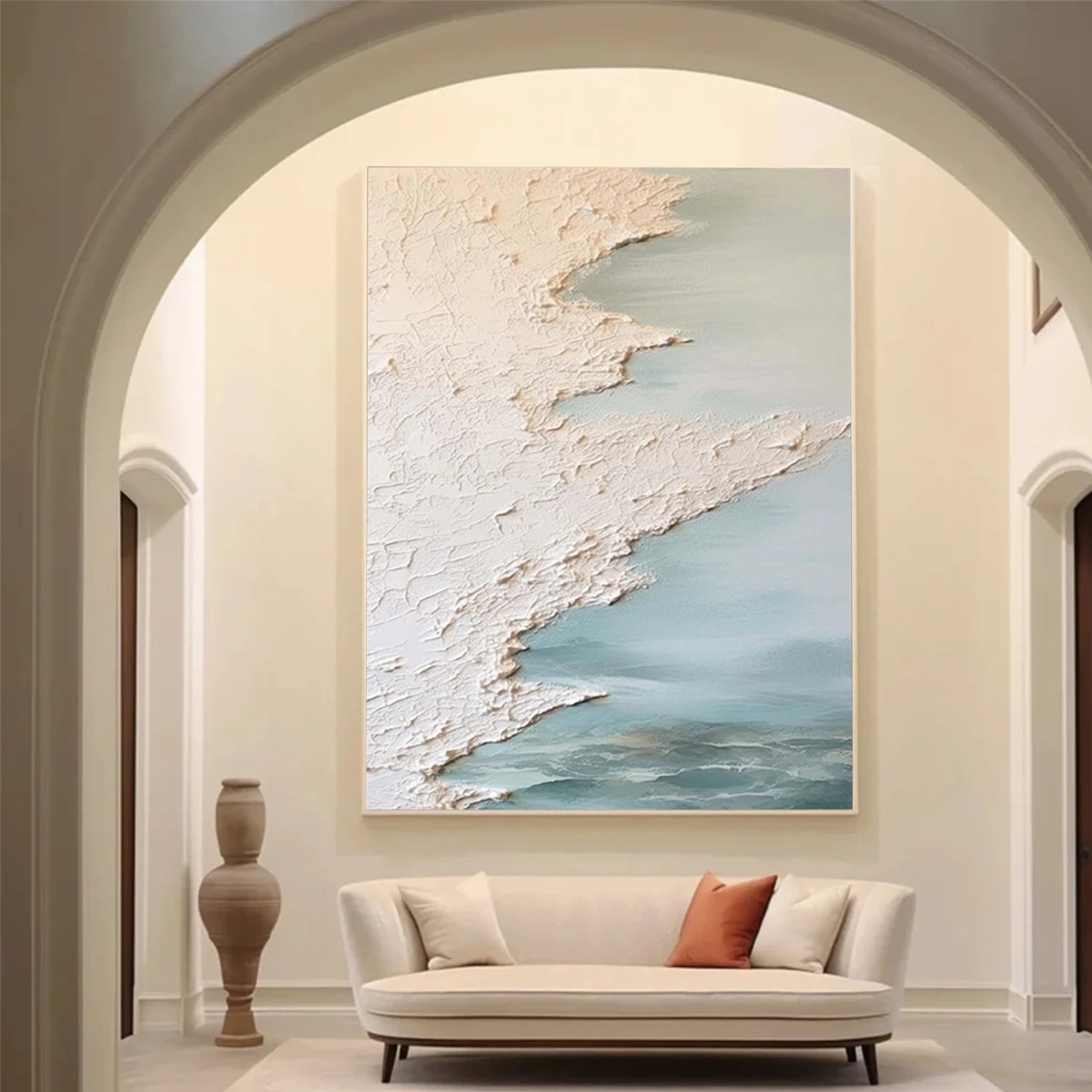 Abstract Textured Wall Art #AB 507