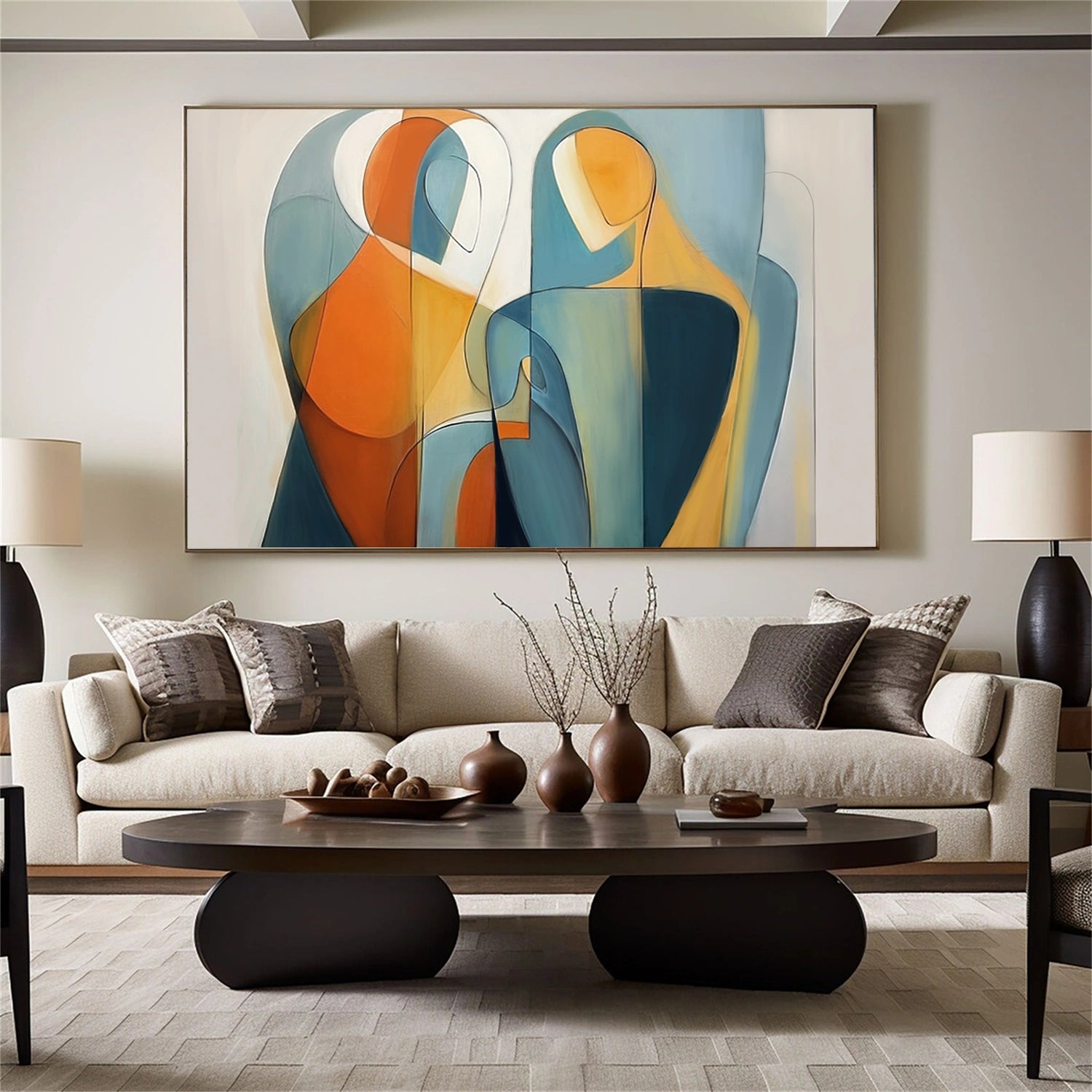 Contemporary Abstract Minimalist Wall Art #CW034