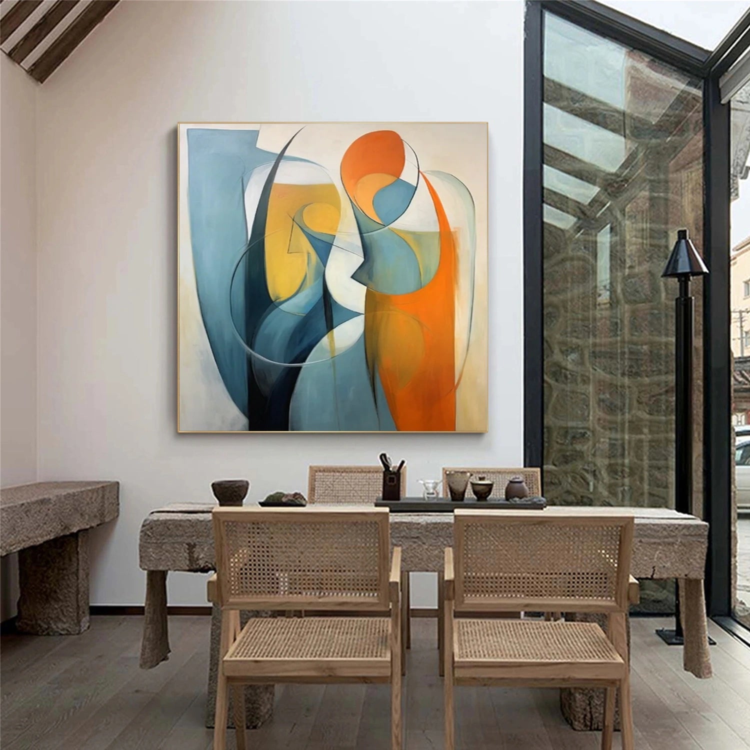Contemporary Abstract Minimalist Wall Art #CW031