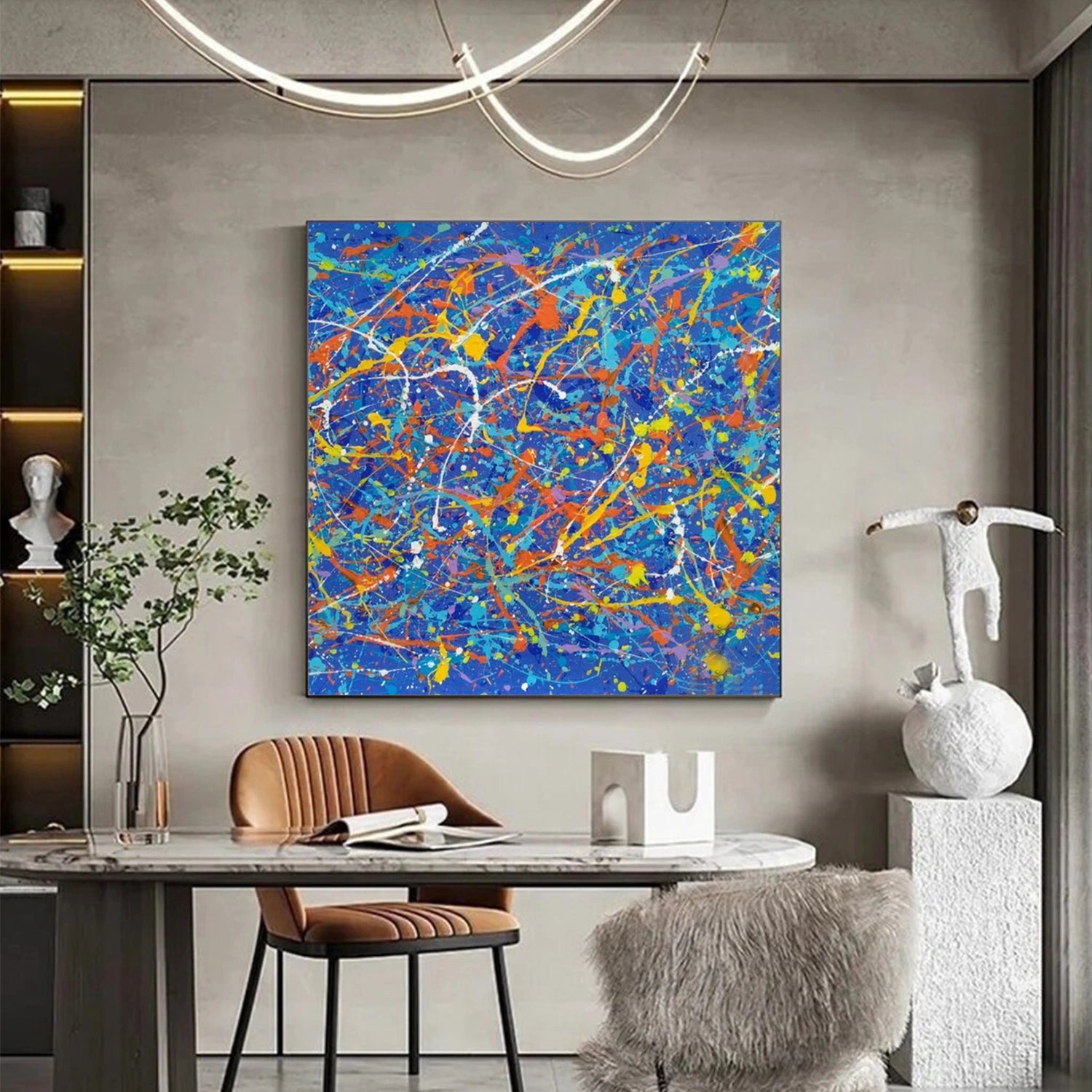 Pollock Art #JP017