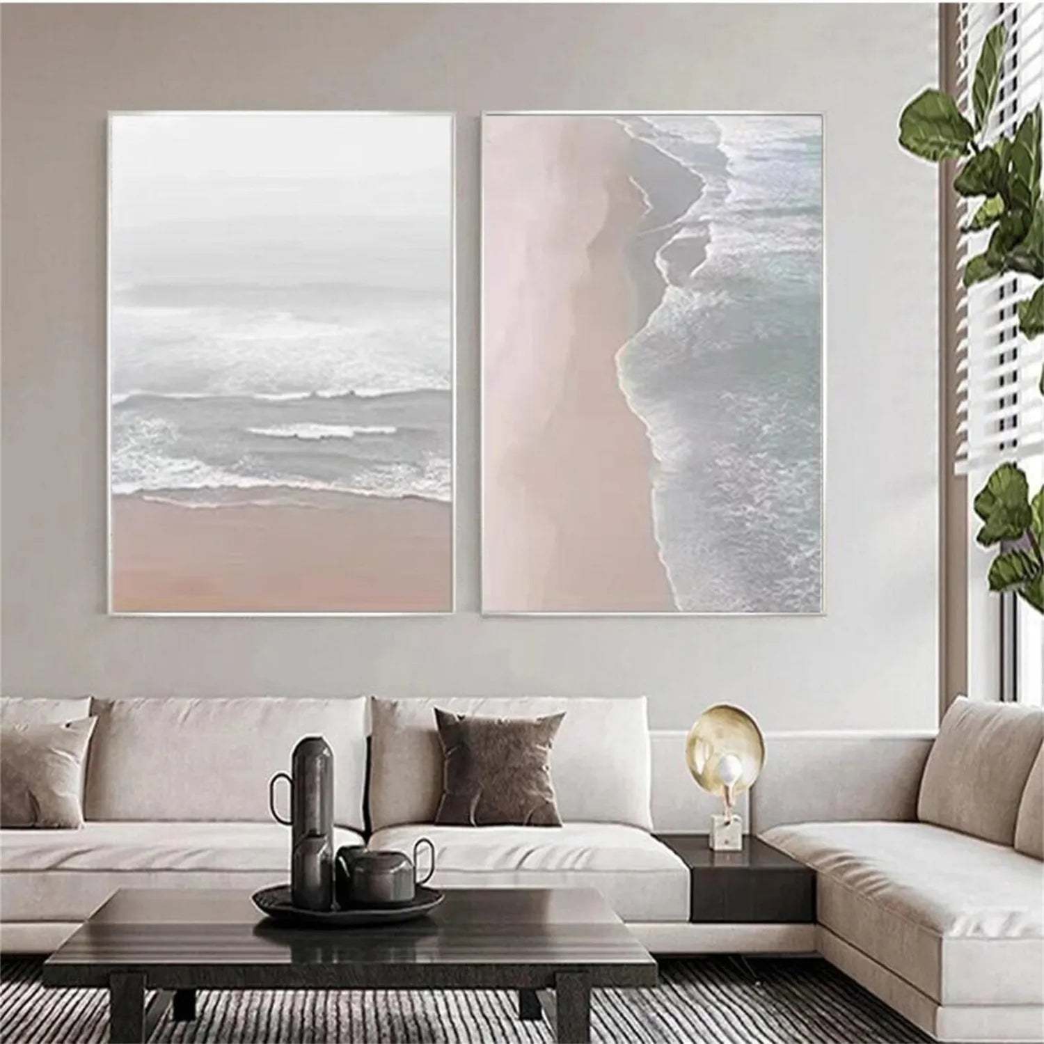 Ocean And Sky Painting Set of 2#OS 199