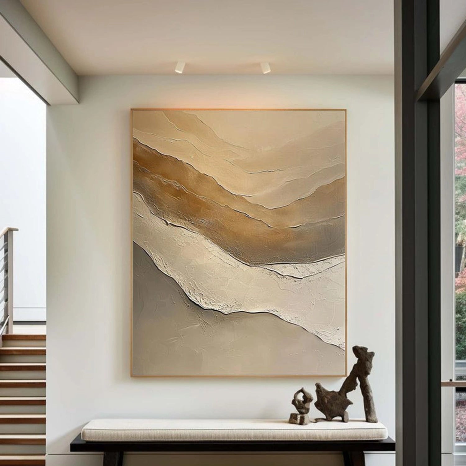 Minimalist Textured Canvas  #MM382