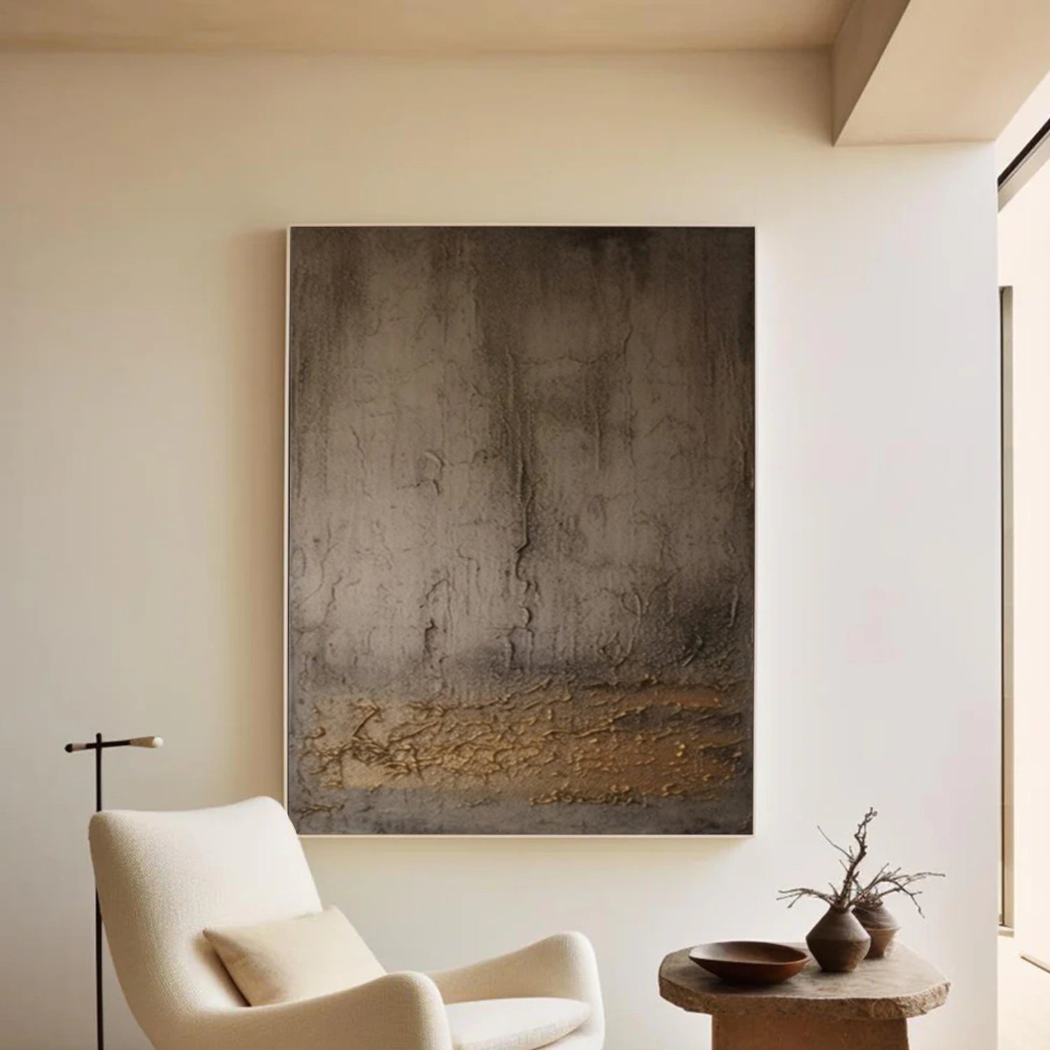Abstract Textured Wall Art #AB 539