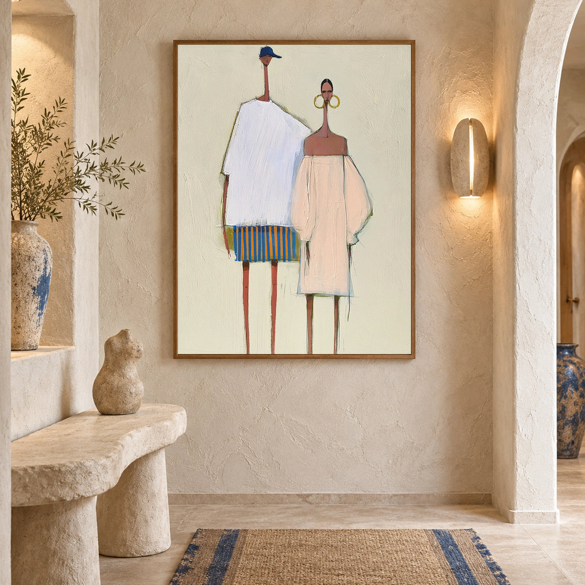 Abstract Portrait Wall Art #PT104