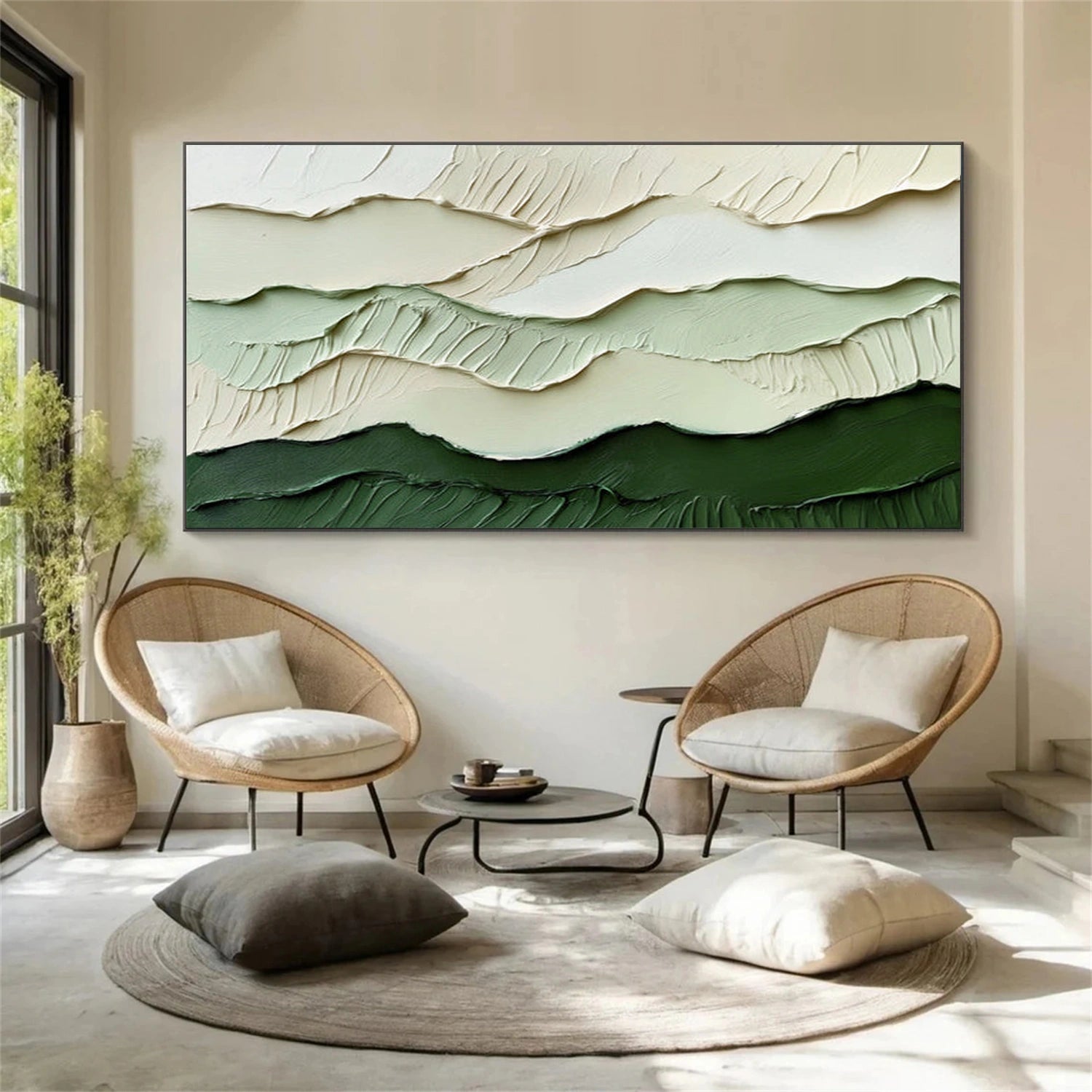 Minimalist Texture Canvas # MM429