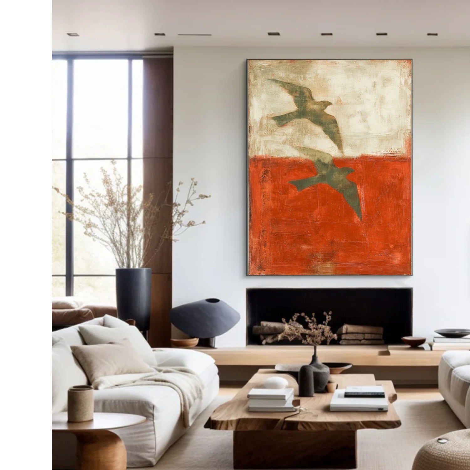 Abstract Animal Canvas Art #AP211