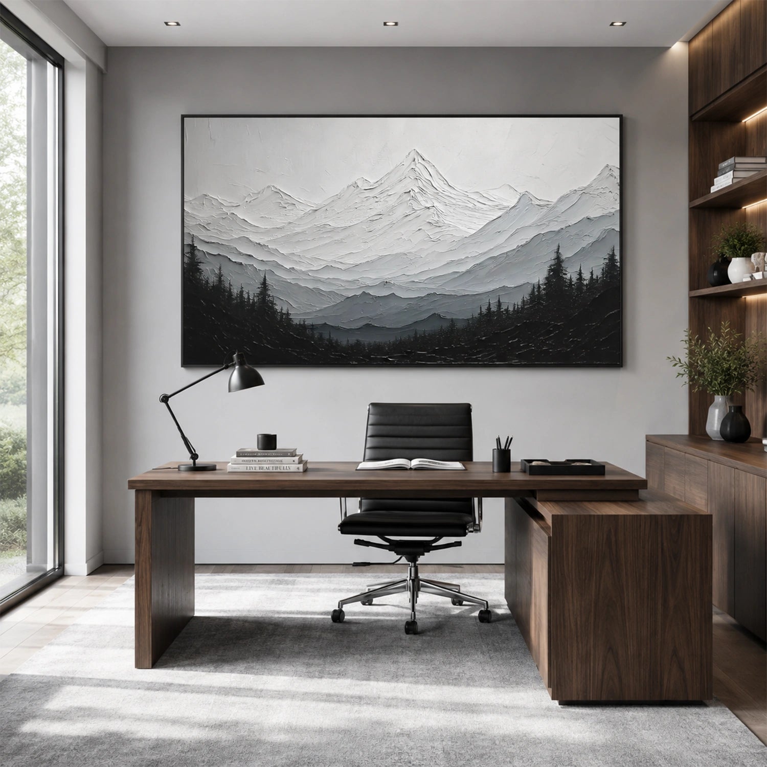Minimalist Mountain Canvas # MM456