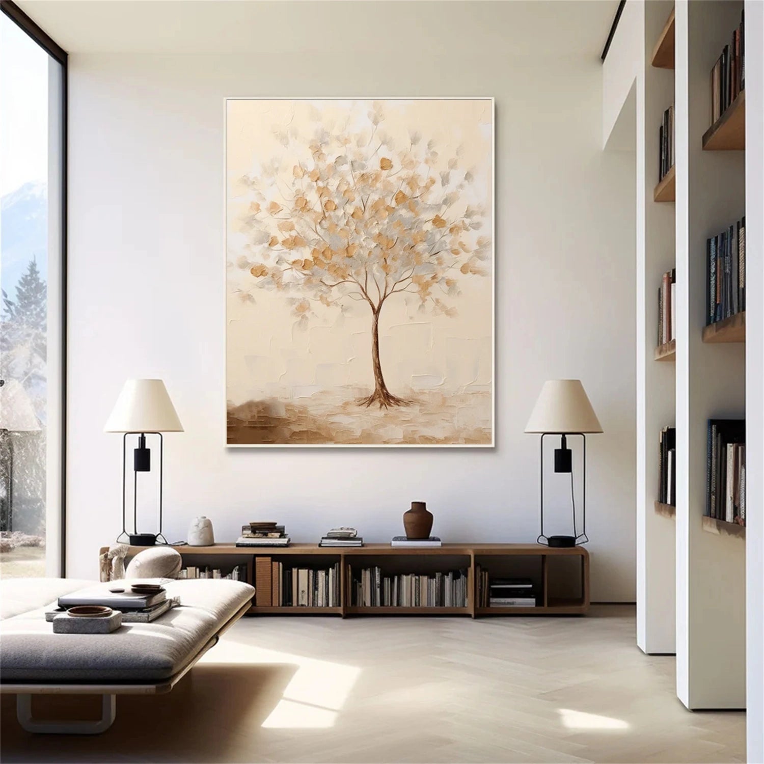 Flower And Tree Painting #FT 214