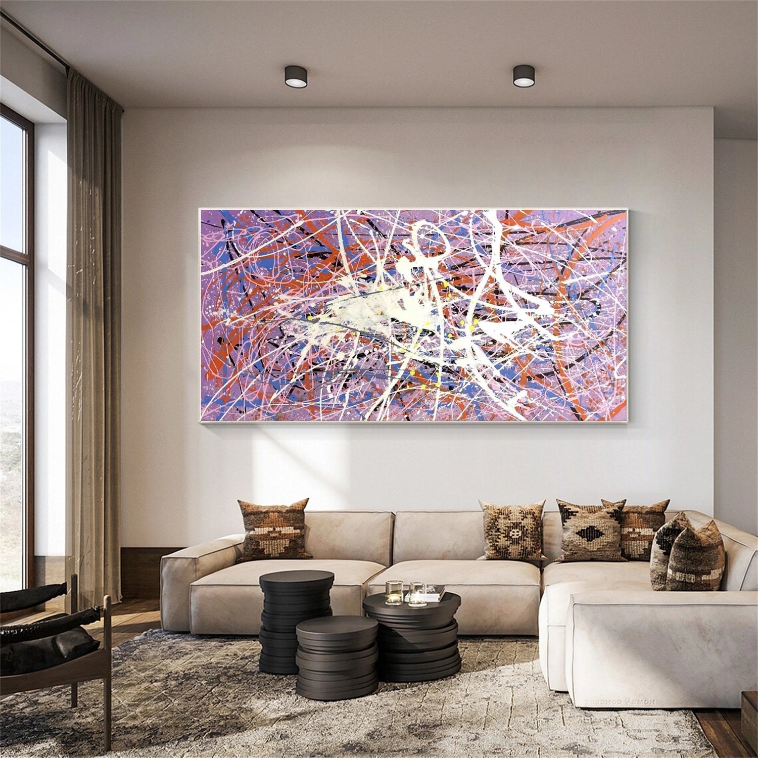 Pollock Art #JP022