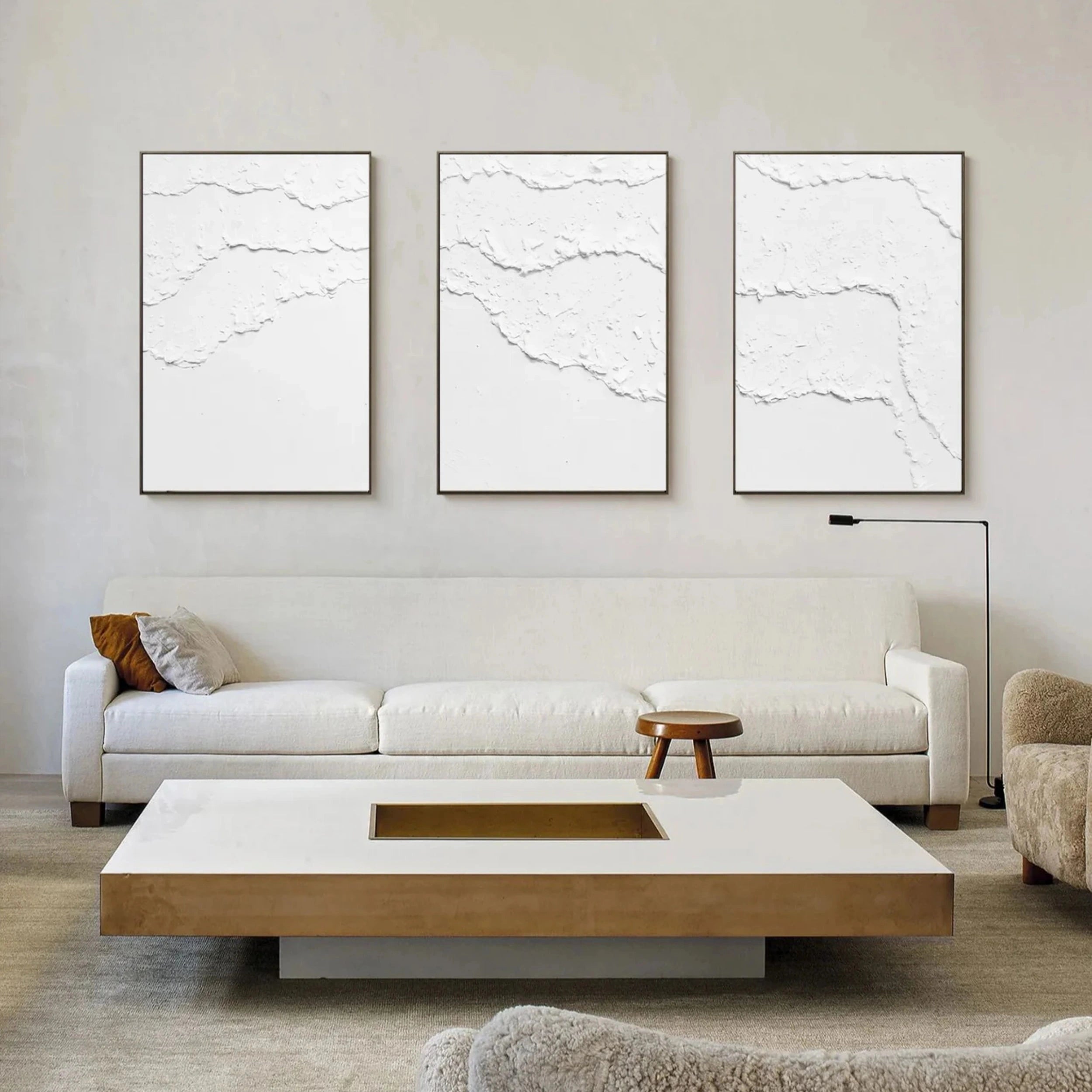 Minimalistic Balance Canvas Painting Set of 3 #MM284