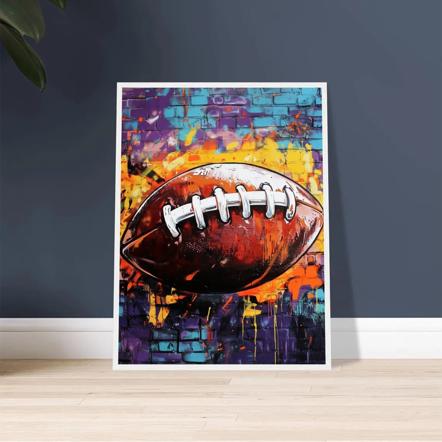 American Football Sport Art Painting Canvas #SA002