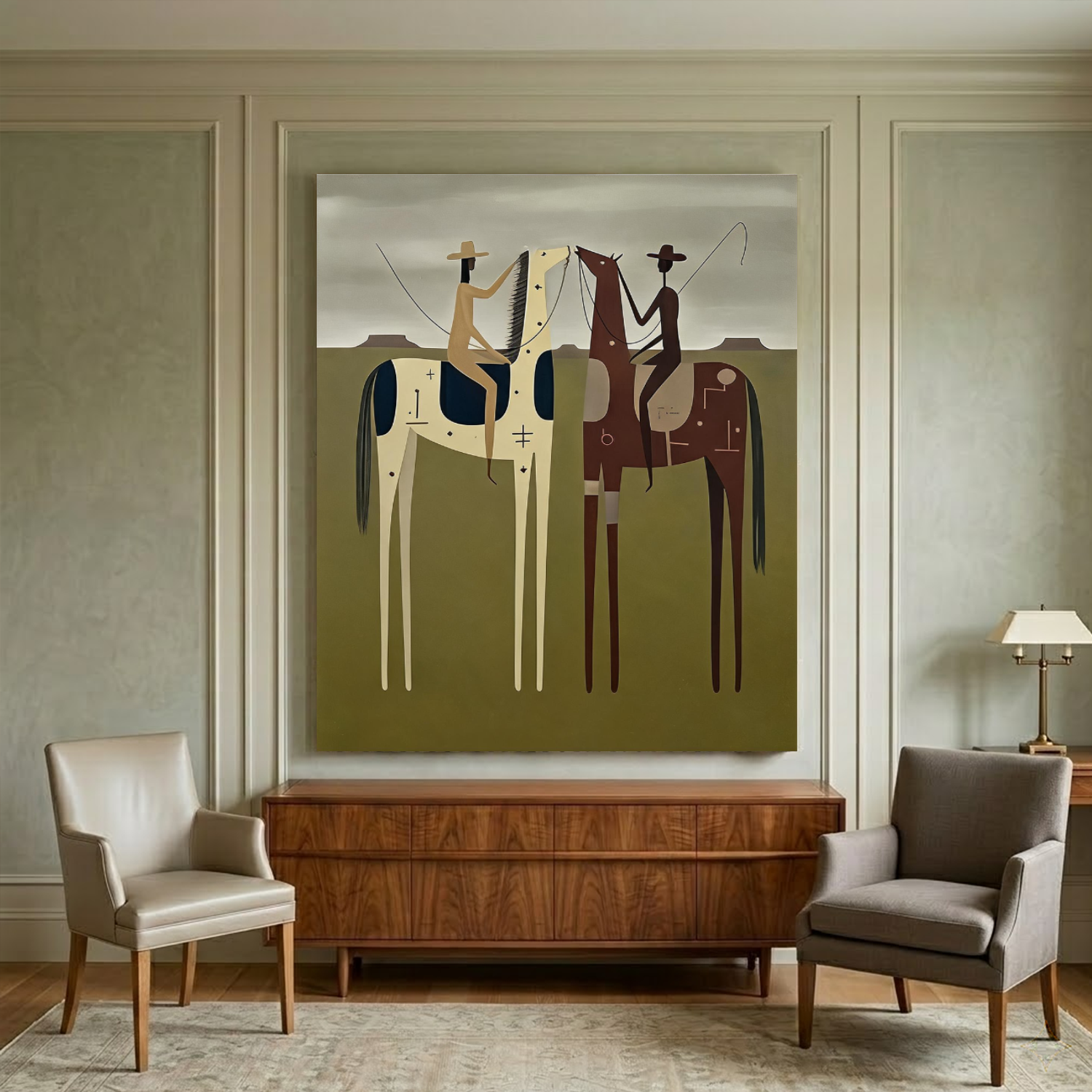 Americana Wall Art Set of 2 #VE052