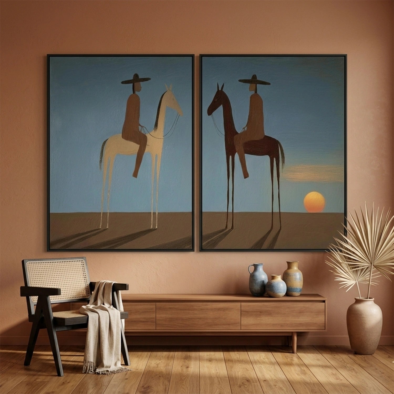 Americana Wall Art Set of 2 #VE103