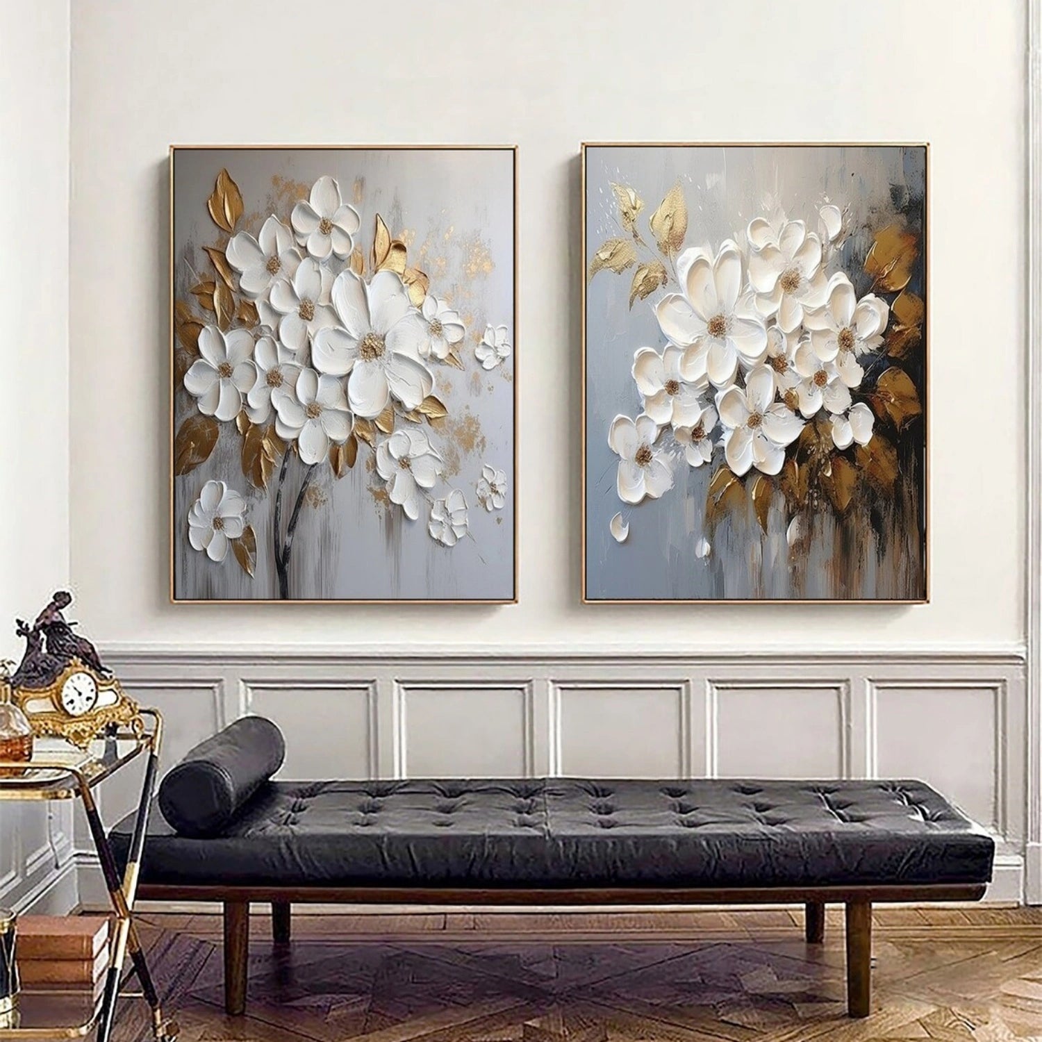 Flower And Tree Painting Set of 2 #FT 170