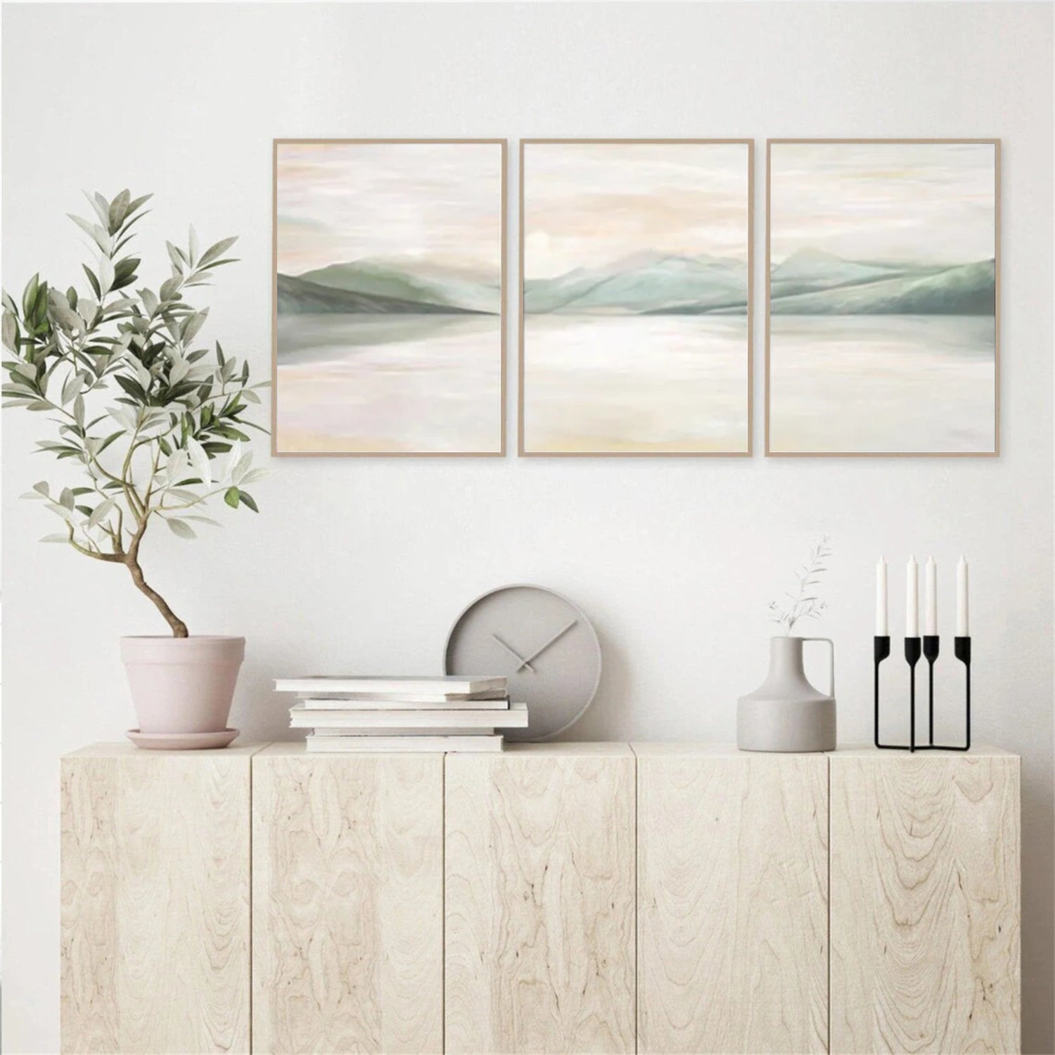 Minimalist Mountain Canvas  #MM360