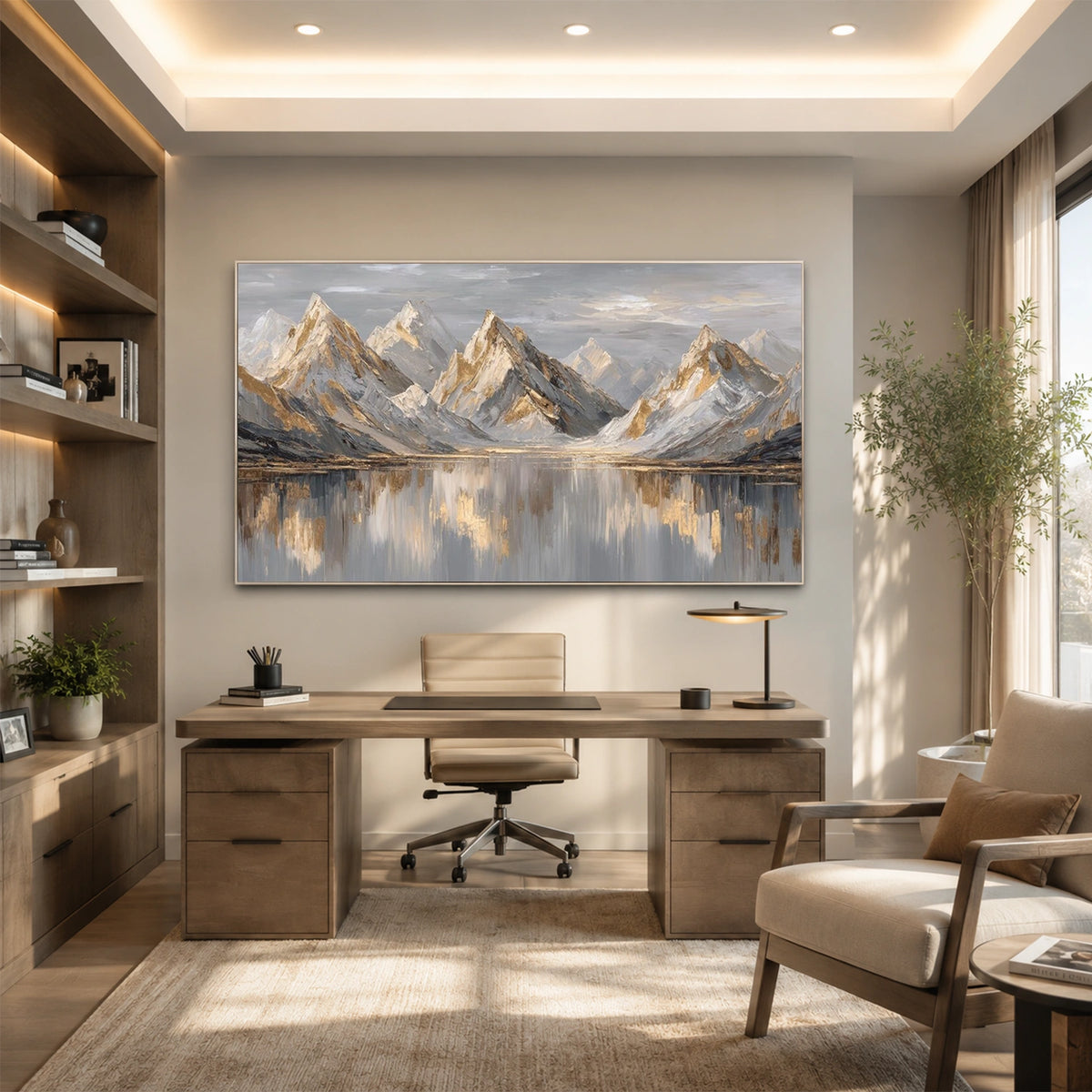 Minimalist Mountain Canvas # MM479