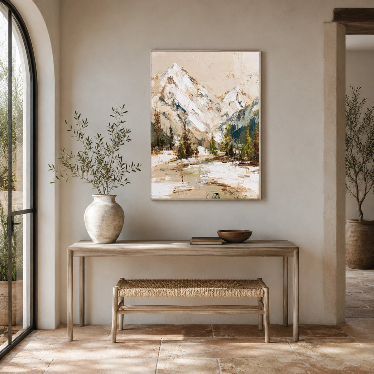 Minimalist Mountain Canvas #MM487