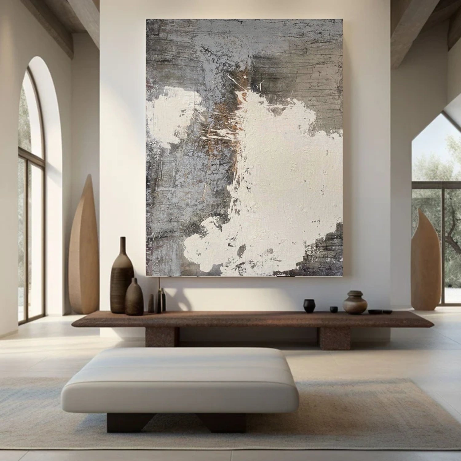 Abstract Textured Wall Art #AB 590