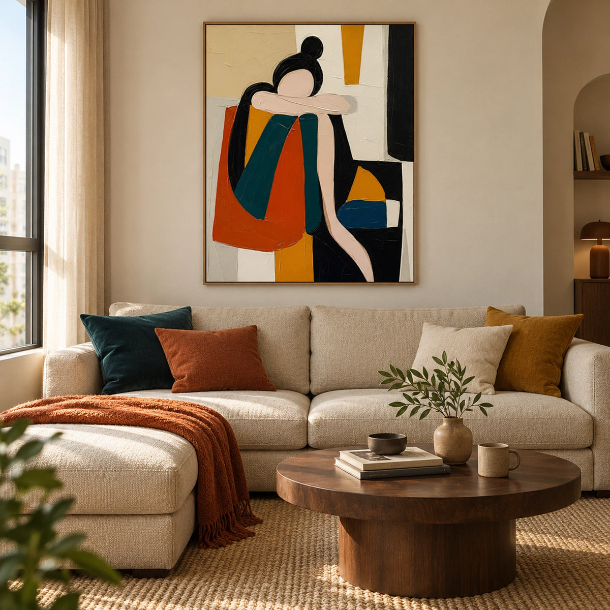 Abstract Portrait Wall Art #PT107