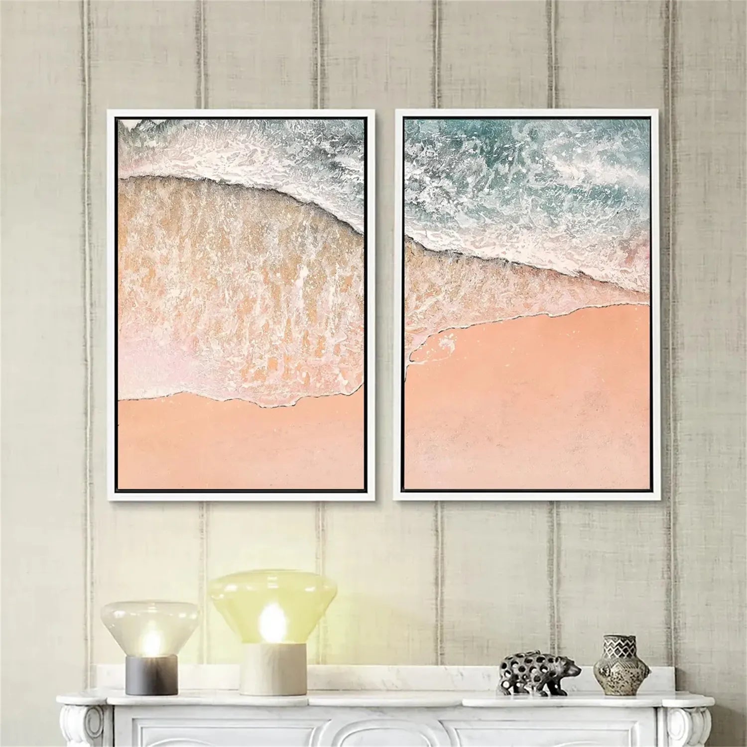 Ocean And Sky Painting Set of 2#OS 163