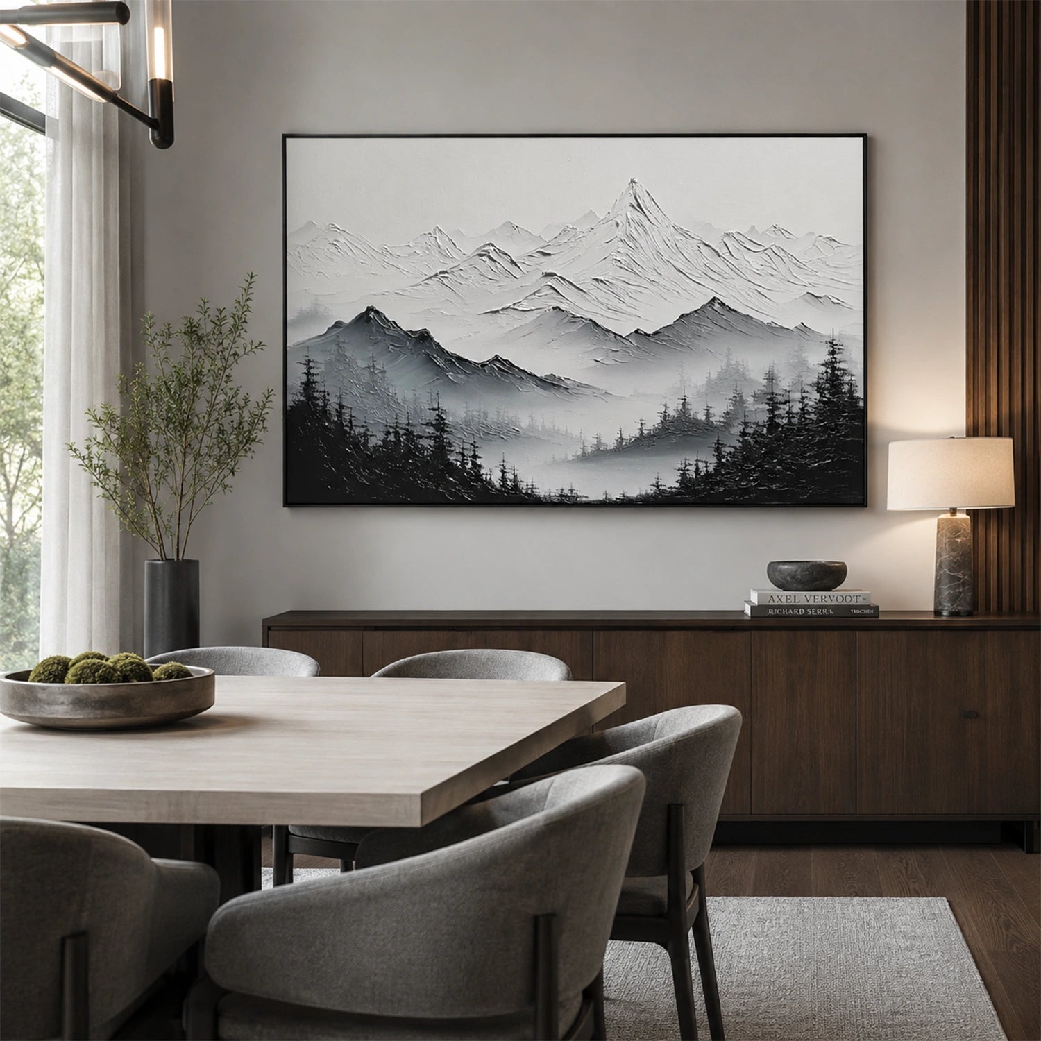 Minimalist Mountain Canvas # MM457