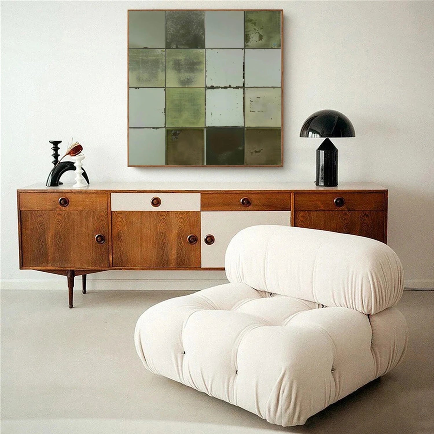 Green Wabi Sabi  Wall Art #WS401