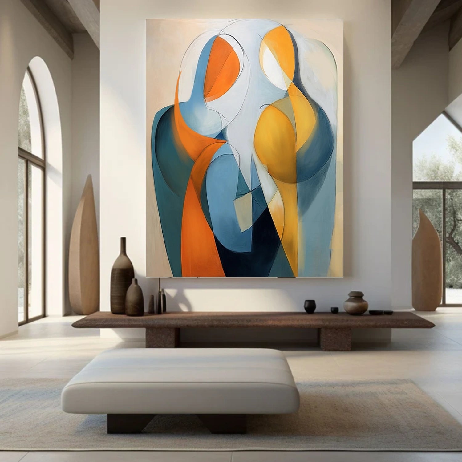 Contemporary Abstract Minimalist Wall Art #CW039