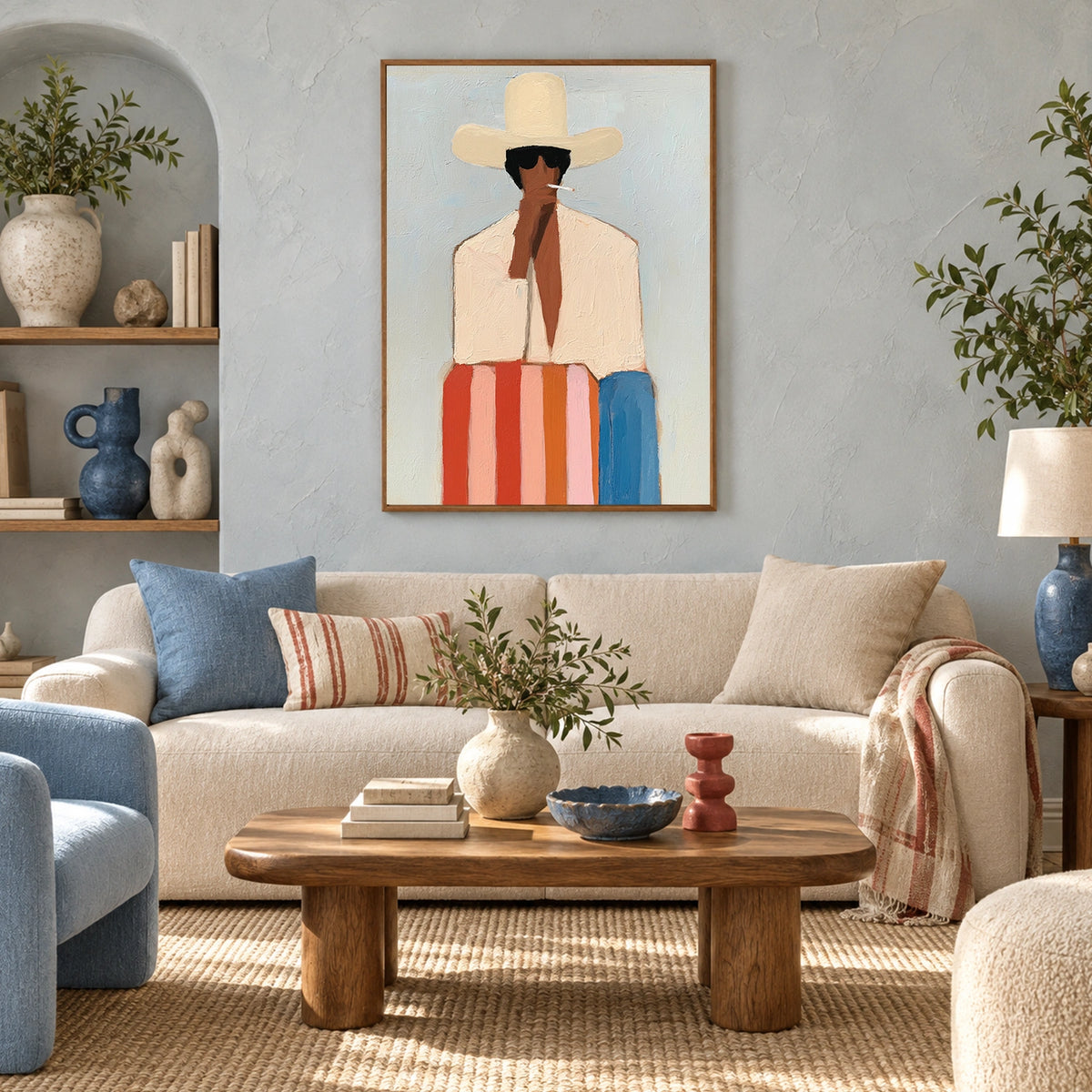 Abstract Portrait Wall Art #PT099