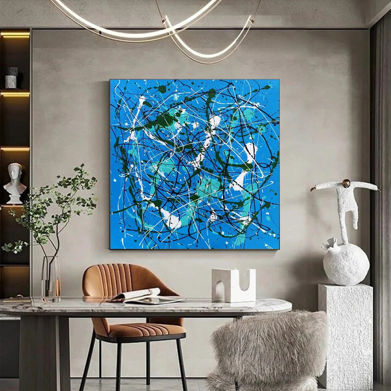 Pollock Art #JP026