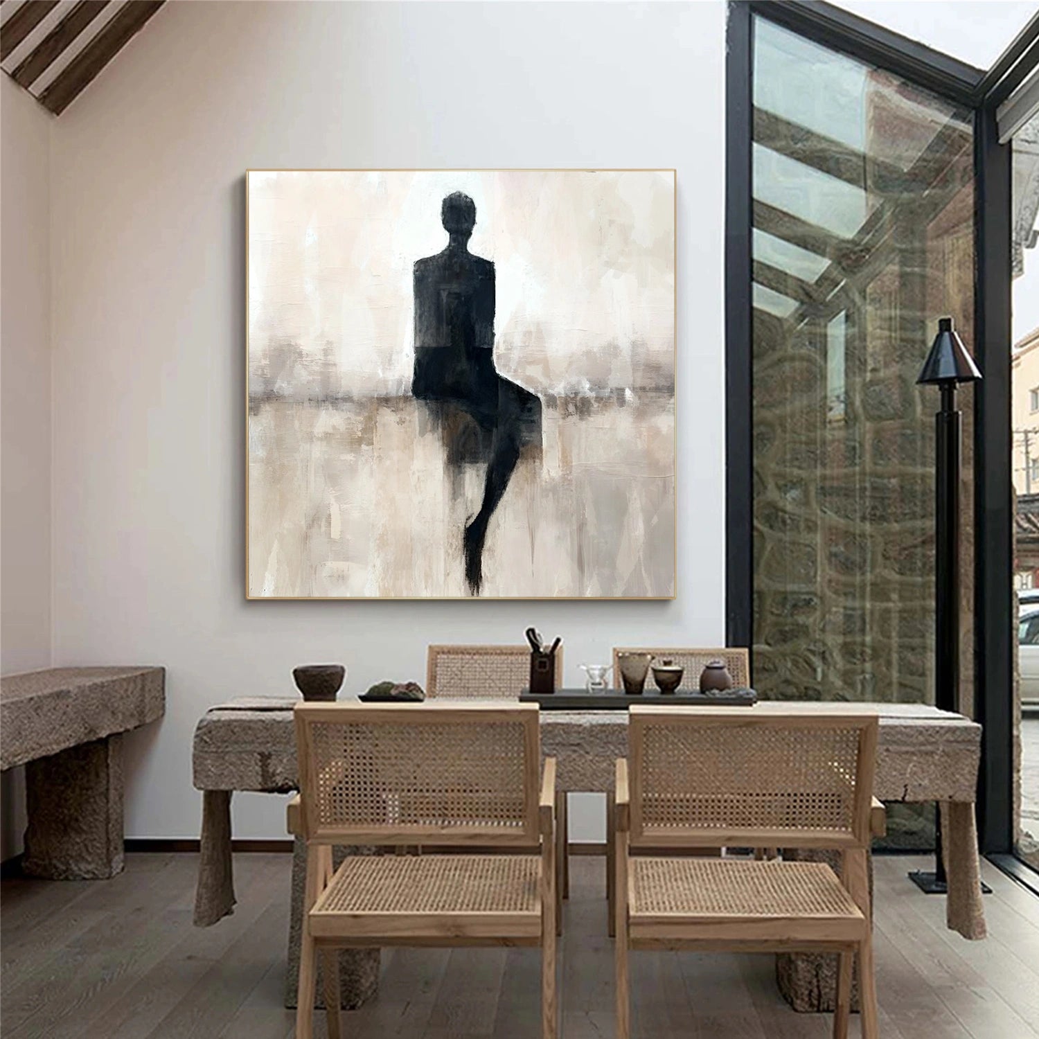 Contemporary Abstract Minimalist Wall Art #CW044