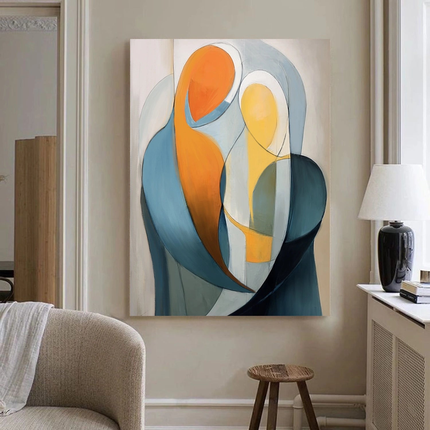 Contemporary Abstract Minimalist Wall Art #CW033