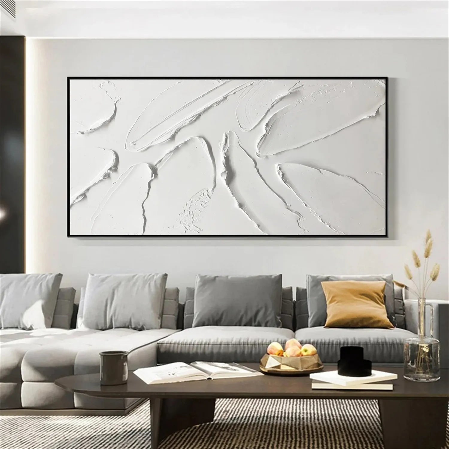 Plaster Art Minimalist Textured Painting #MM295