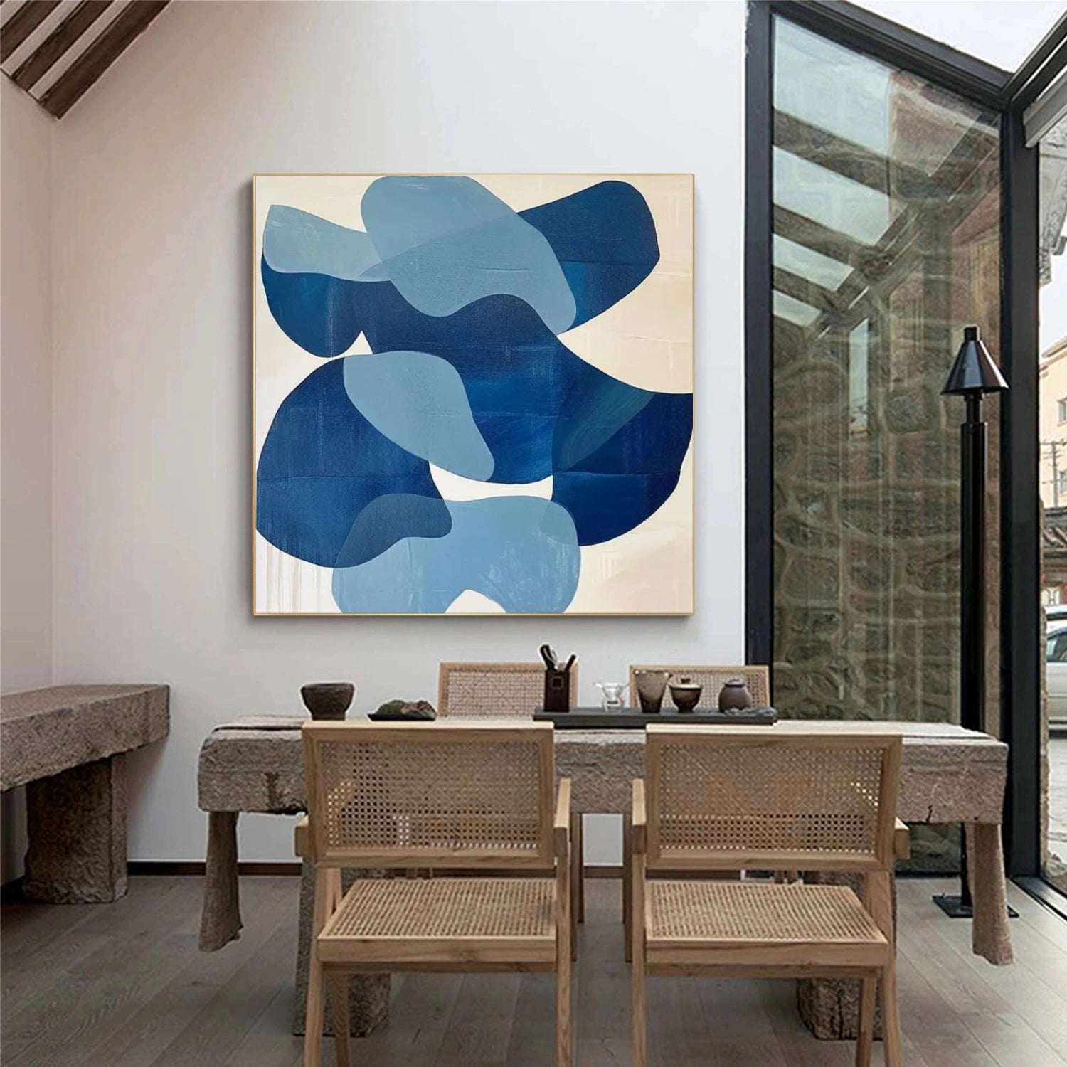 Abstract Textured Wall Art #AB 589