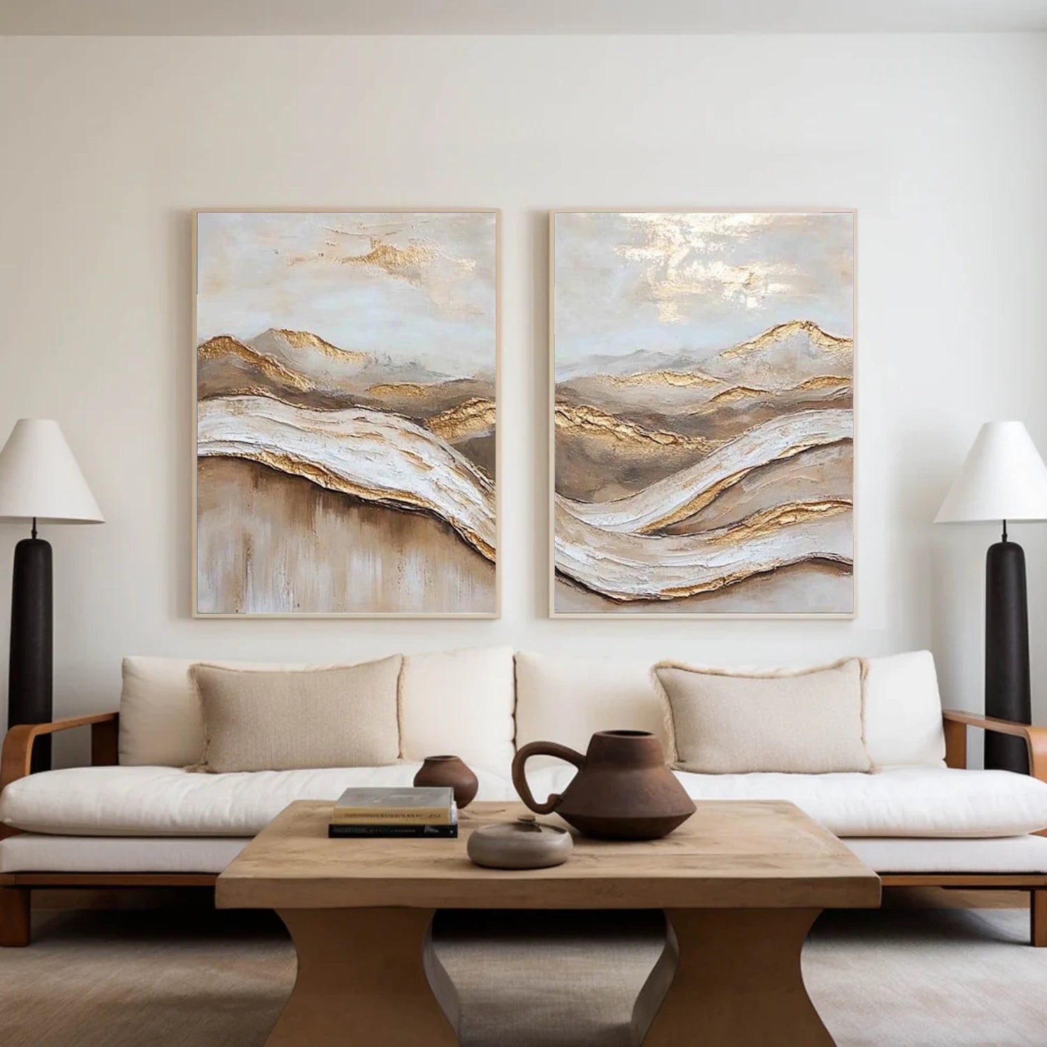 Abstract Wall Art Set of 2 # AB676