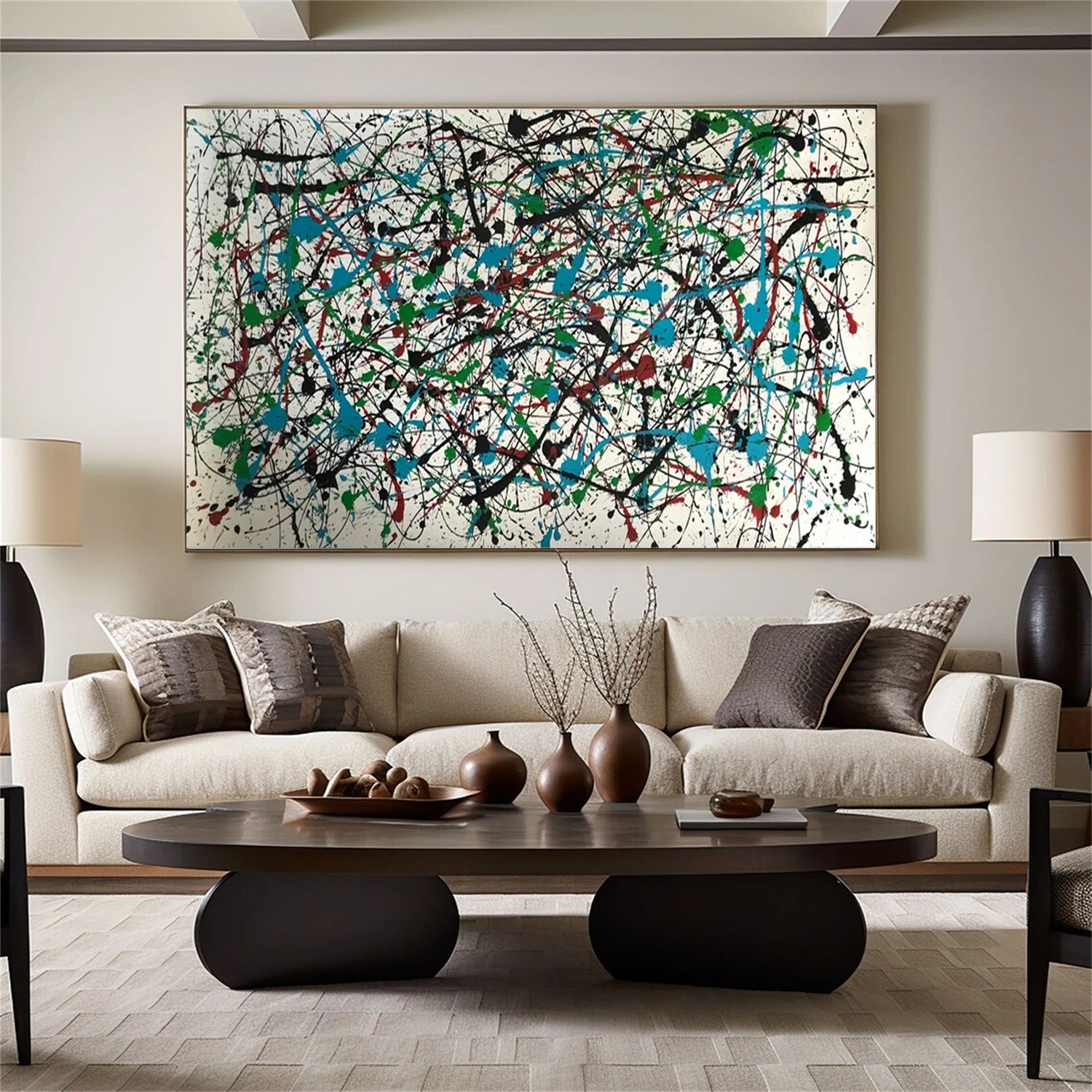 Pollock Art #JP020