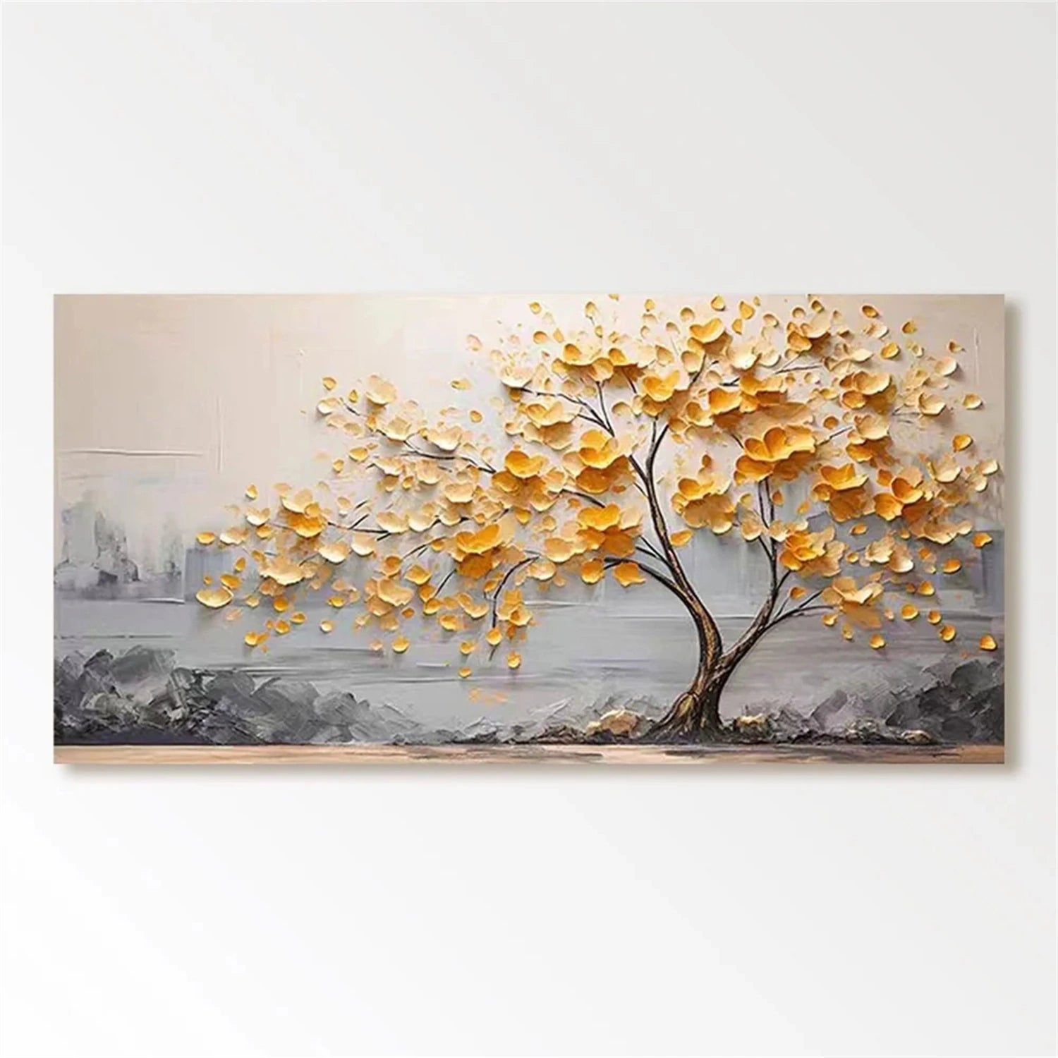 Flower And Tree Painting #FT 123