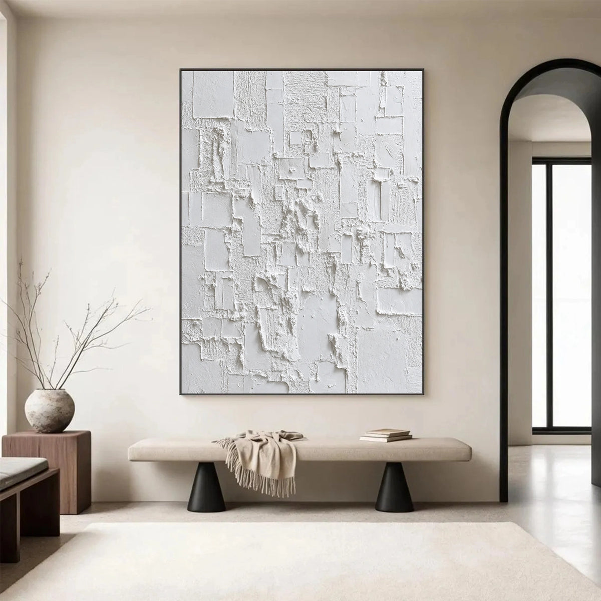 Minimalist Textured Canvas # MM460