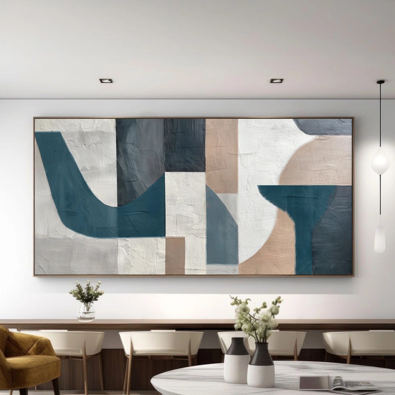 Abstract Textured Wall Art #AB 611