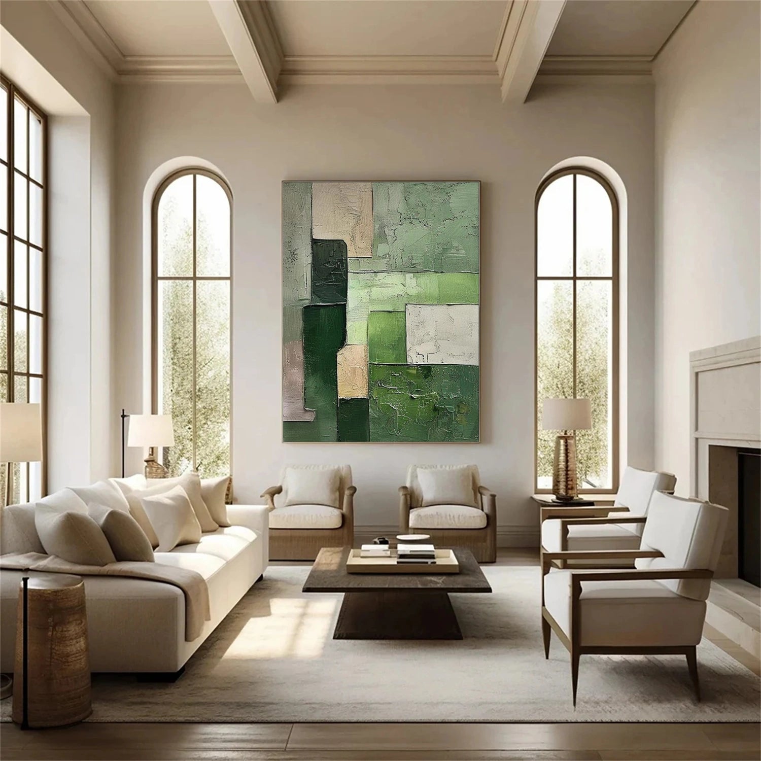 Abstract Texture Wall Art # AB657
