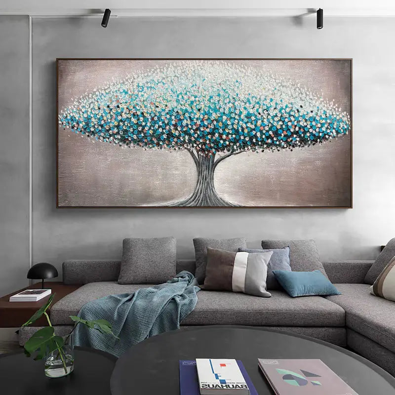 Flower And Tree Painting #FT 010