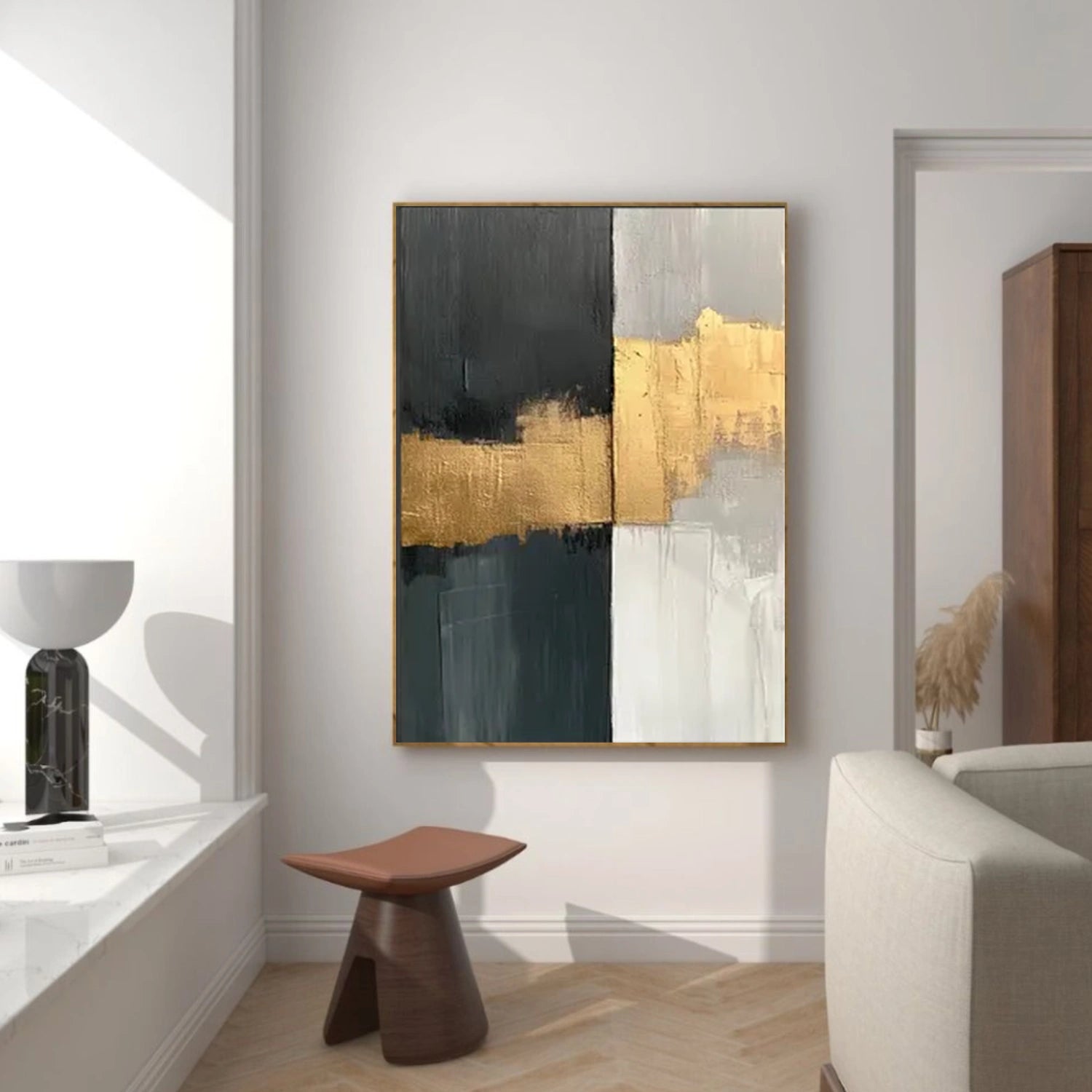 Minimalist Texture Canvas # MM371