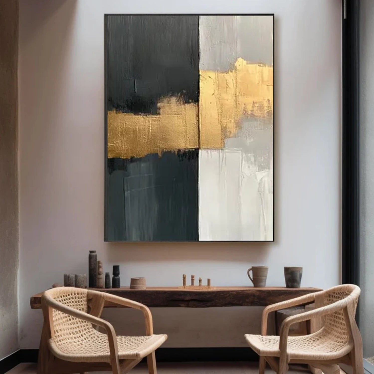 Minimalist Texture Canvas # MM371
