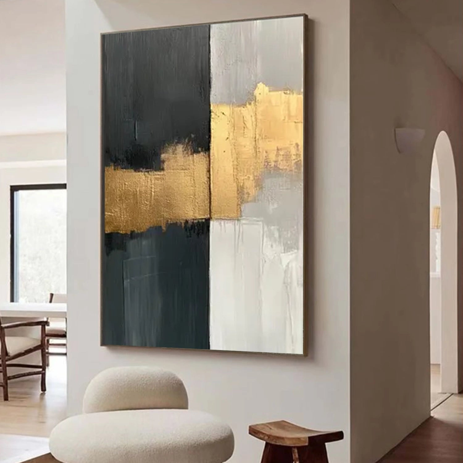 Minimalist Texture Canvas # MM371