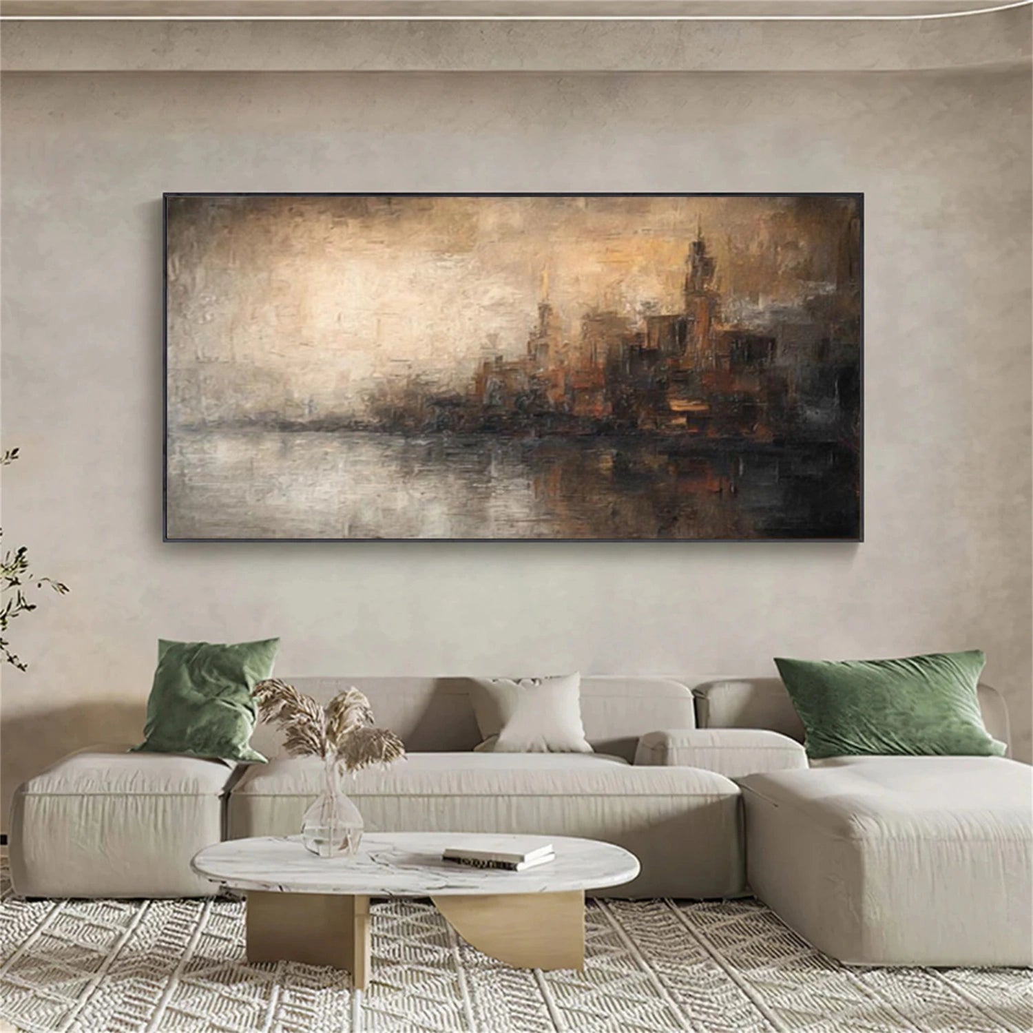 Abstract Urban Landscape Painting #UL 042