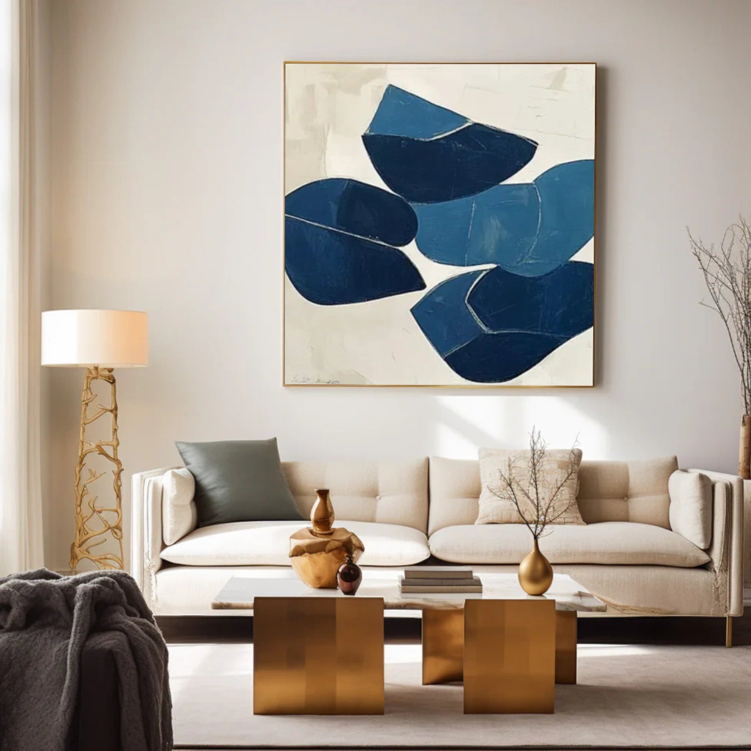 Abstract Textured Wall Art #AB 588