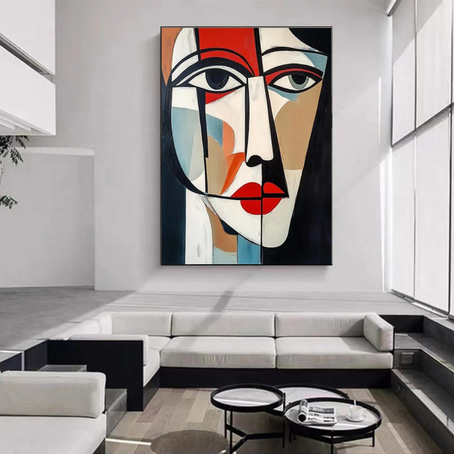Abstract Portrait Wall Art # PT056