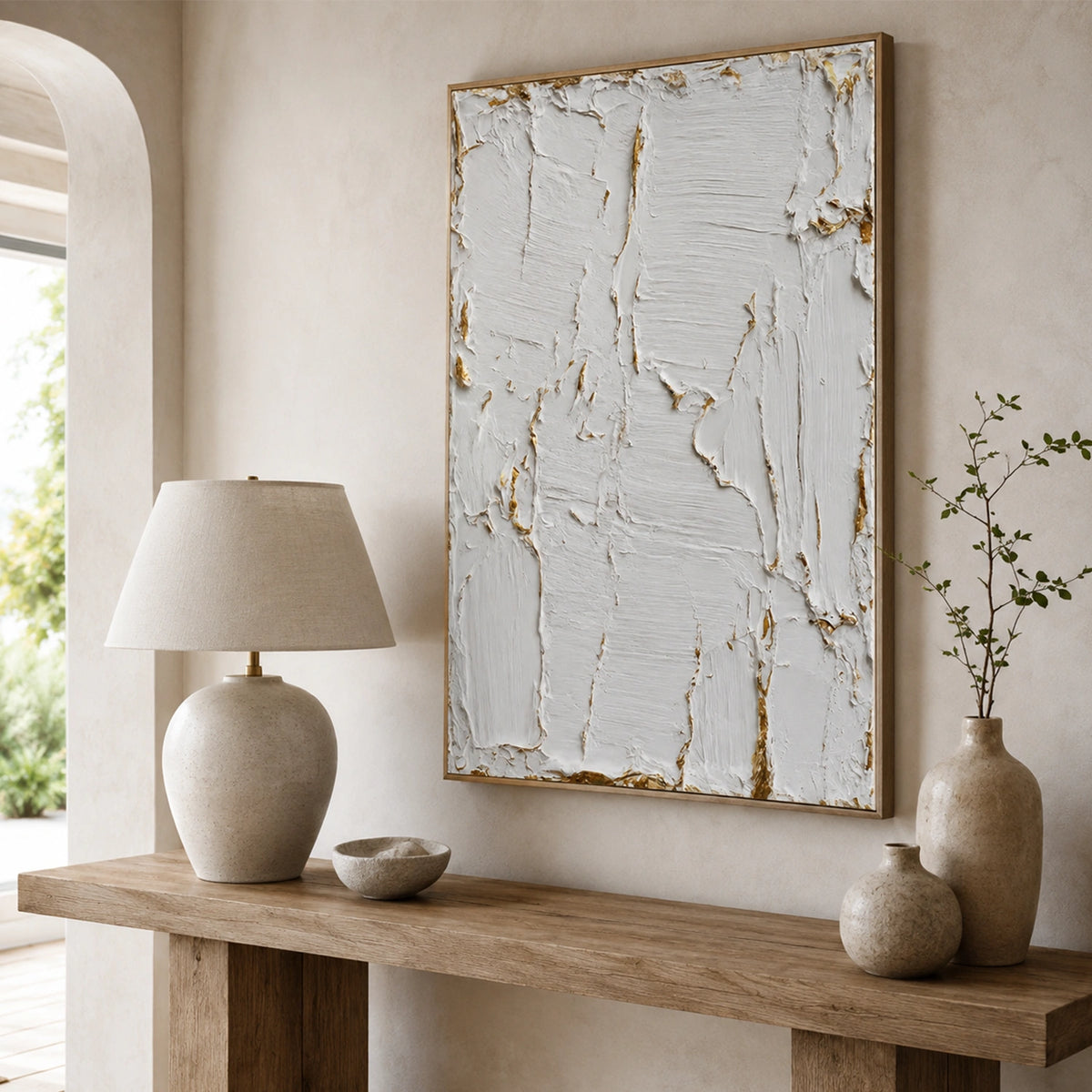 Minimalist Textured Canvas # MM459